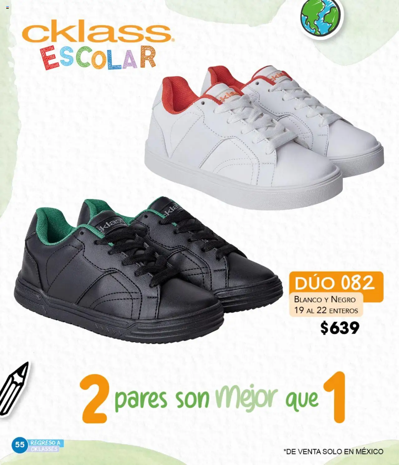 Nuevas ofertas de Cklass válidas en toda la República Mexicana desde el 18.08.2025. ¡Encuentra las mejores ofertas en Cklass - Catálogo Regreso a Clases! | Página: 56