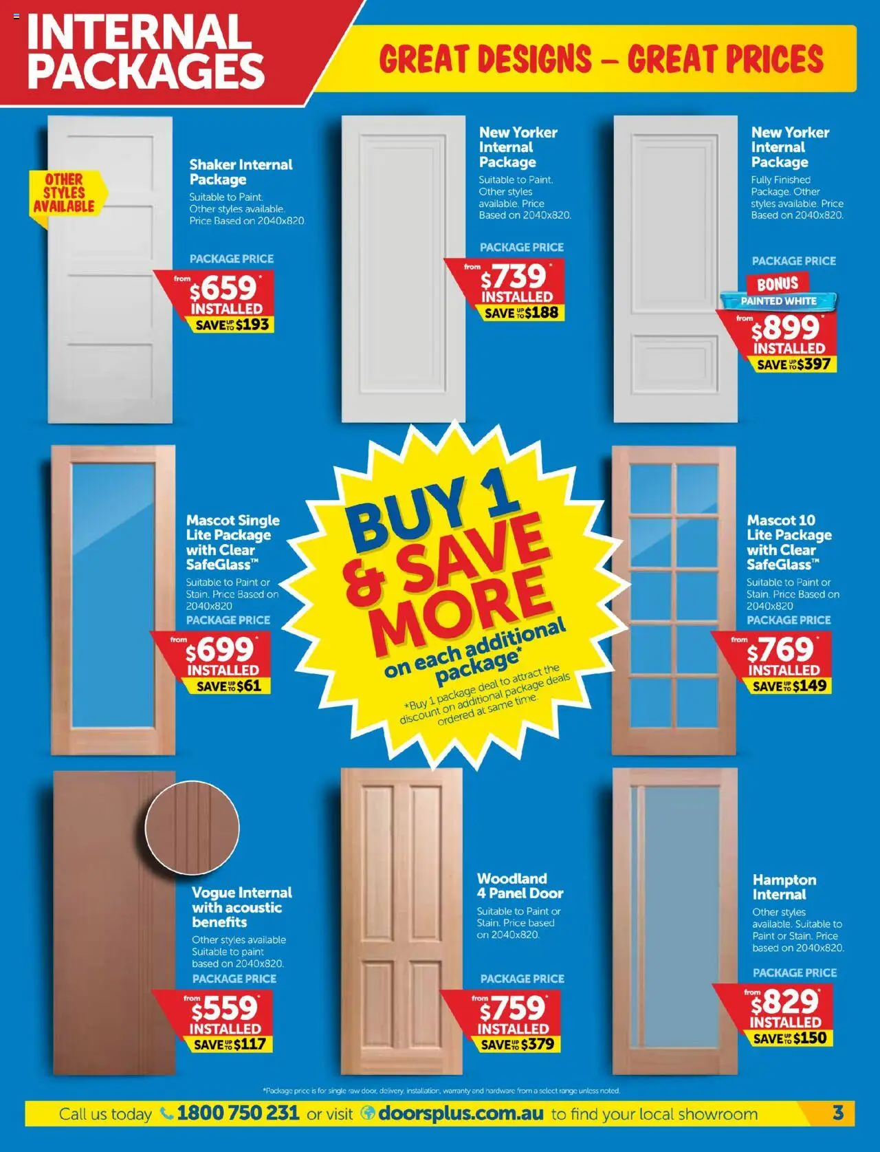 Doors Plus catalogue - valid from 01.10.2025 | Page: 3 | Products: Door