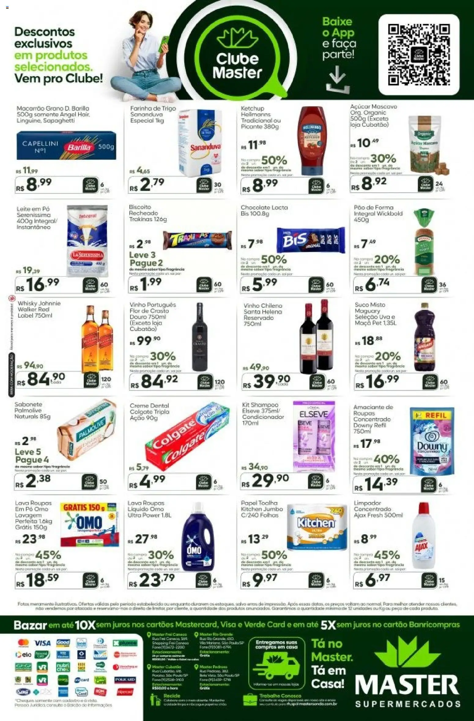 Master Folheto - válido de 07.11.2025 | Página: 2 | Produtos: Creme, Açúcar, Creme dental, Biscoito recheado