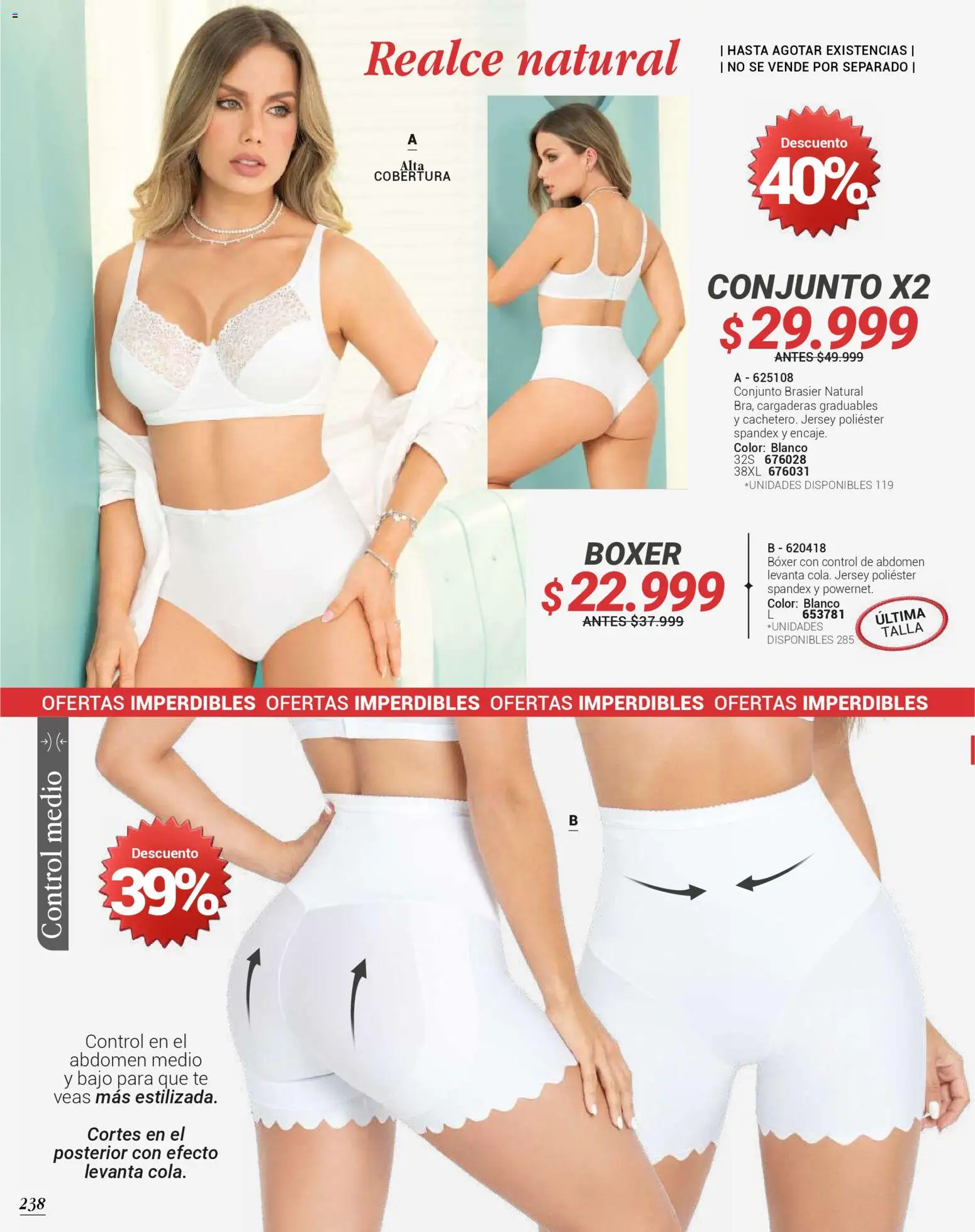 Carmel revista - valida desde el 01.04.2026 | Página: 238 | Productos: Té, Brasier, Conjunto