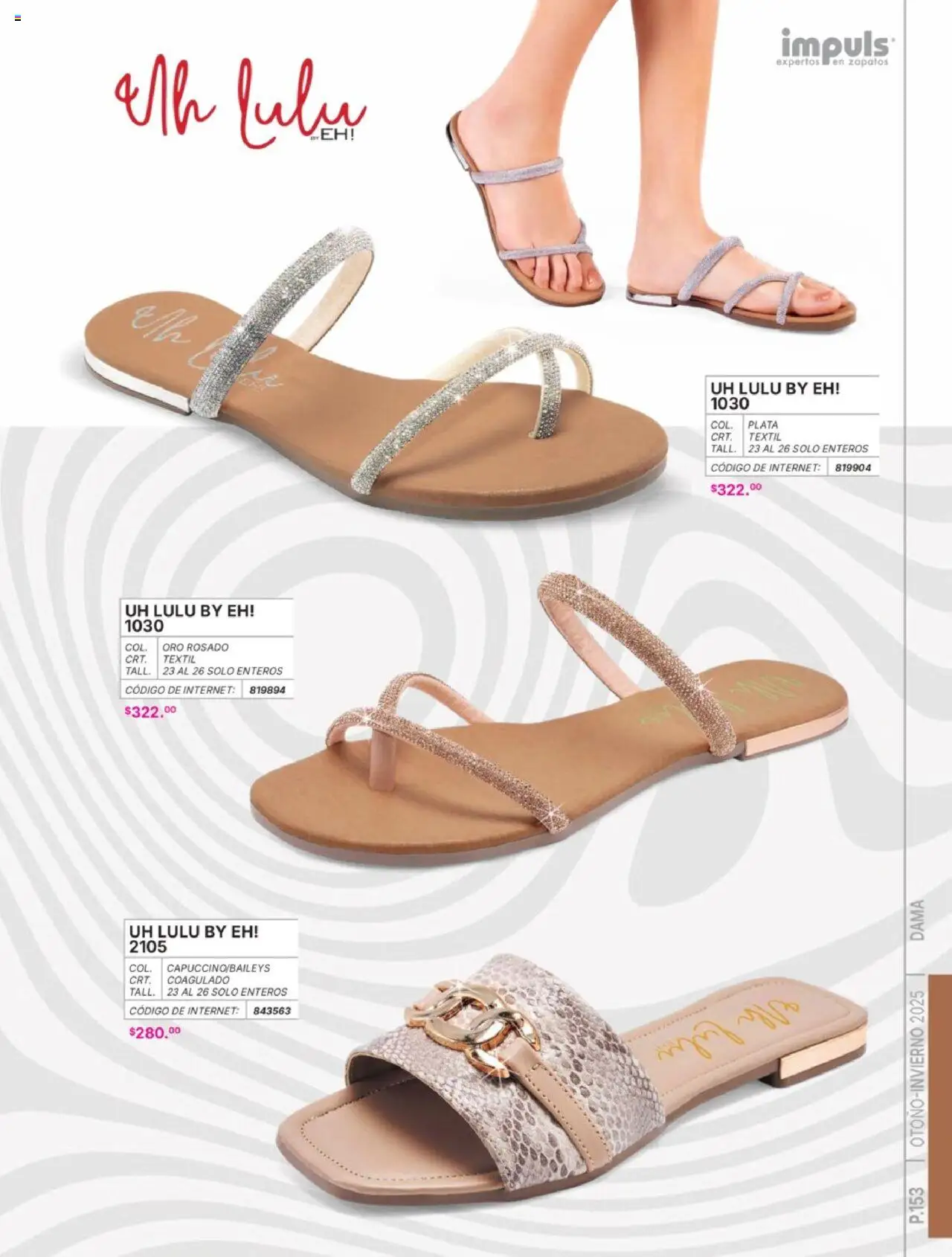 Nuevas ofertas de Impuls válidas en toda la República Mexicana desde el 07.07.2025. ¡Encuentra las mejores ofertas en Impuls catálogo Dama Otoño-Invierno 2025! | Página: 155 | Productos: Zapatos