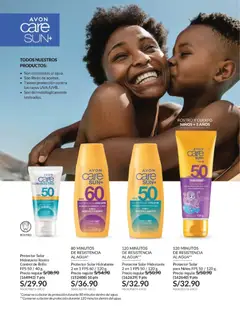 Vista previa de folleto Avon - Ciclo 18 de la Avon válido desde 15.11.2025 | Página: 154 | Productos: Protector solar