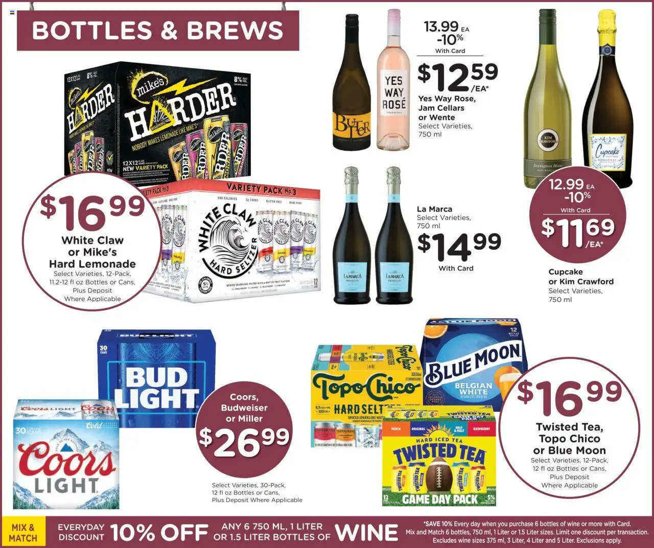 Fred Meyer Weekly Ad - valid from 22.10.2025 | Page: 13 | Products: Tea, Peach, Raspberry, Game
