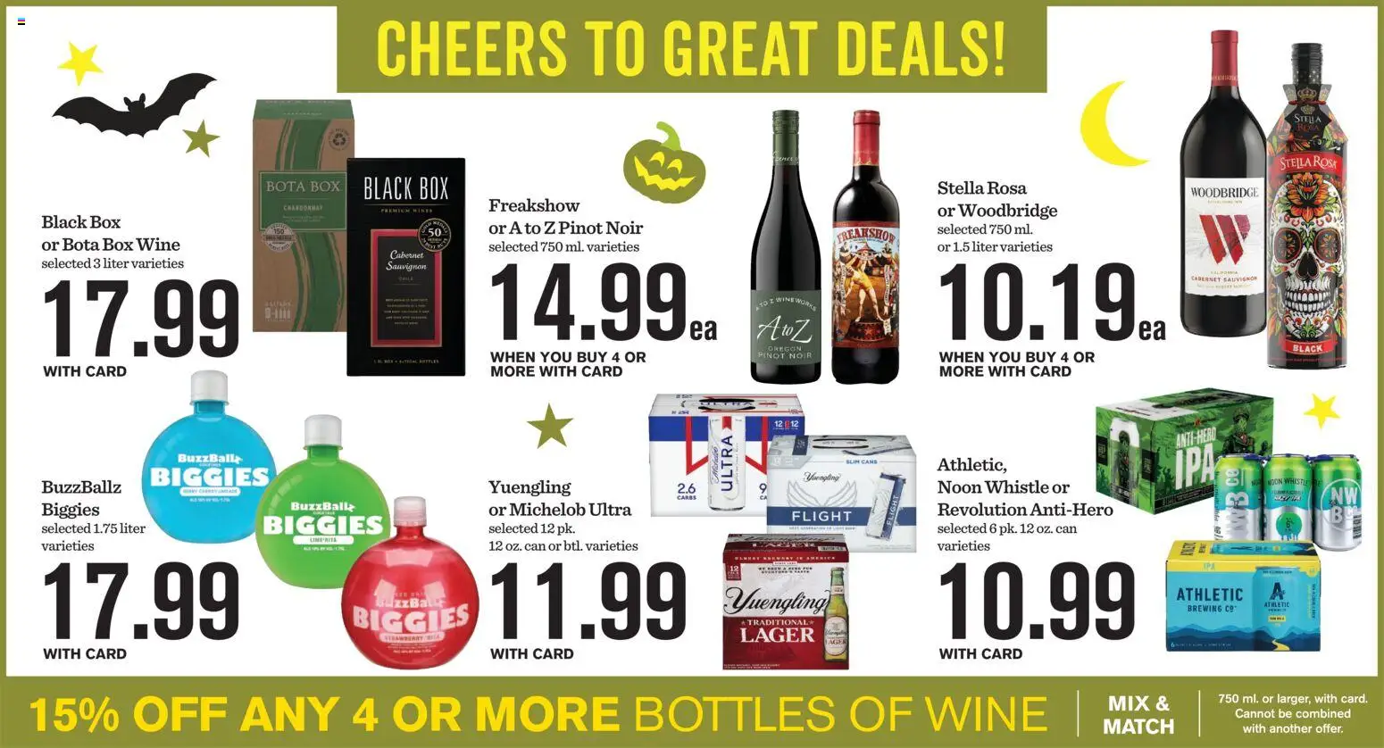 Mariano's Weekly Ad - valid from 29.10.2025 | Page: 10 | Products: Box, Wine