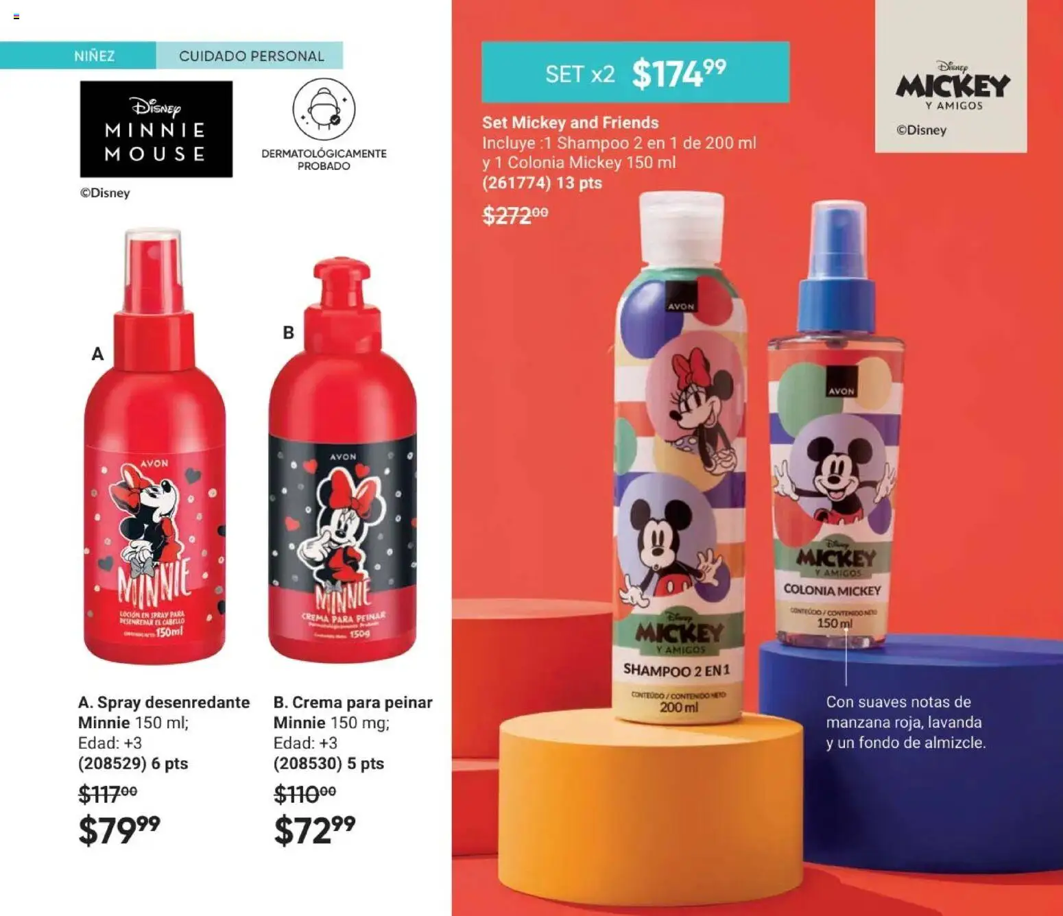 Nuevas ofertas de AVON válidas en toda la República Mexicana desde el 08.05.2026. ¡Encuentra las mejores ofertas en AVON Casa & Estilo 8 2026! | Página: 160 | Productos: Crema, Manzana, Loción, Mouse