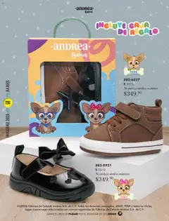 Vista previa de Andrea - Catálogo Invierno, nuevo folleto de la tienda, válido en México a partir del 13.10.2025 | Página: 290 | Productos: Zapatos, Caja