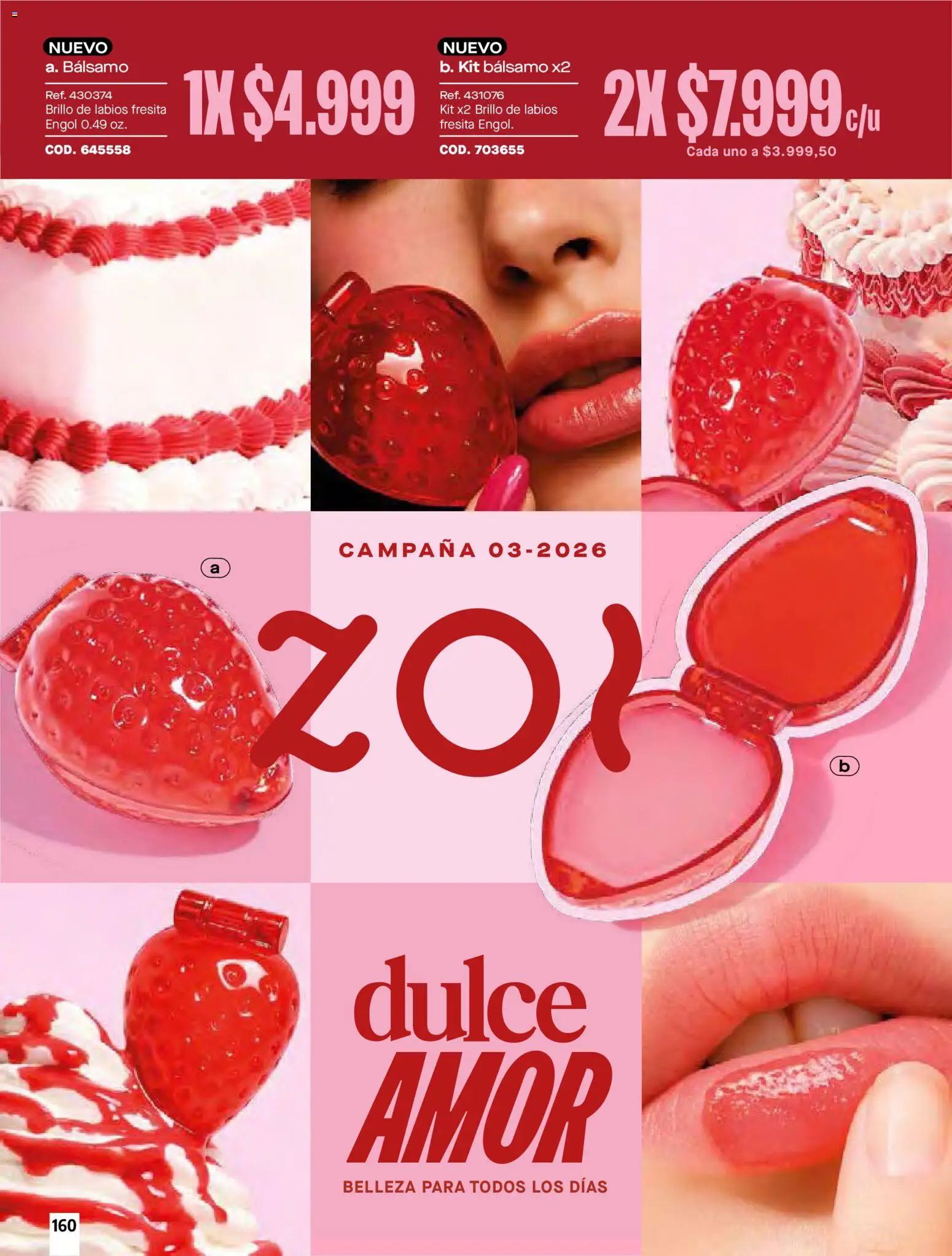 Pacifika revista - valida desde el 01.03.2026 | Página: 162 | Productos: Bálsamo, Brillo, Brillo de labios