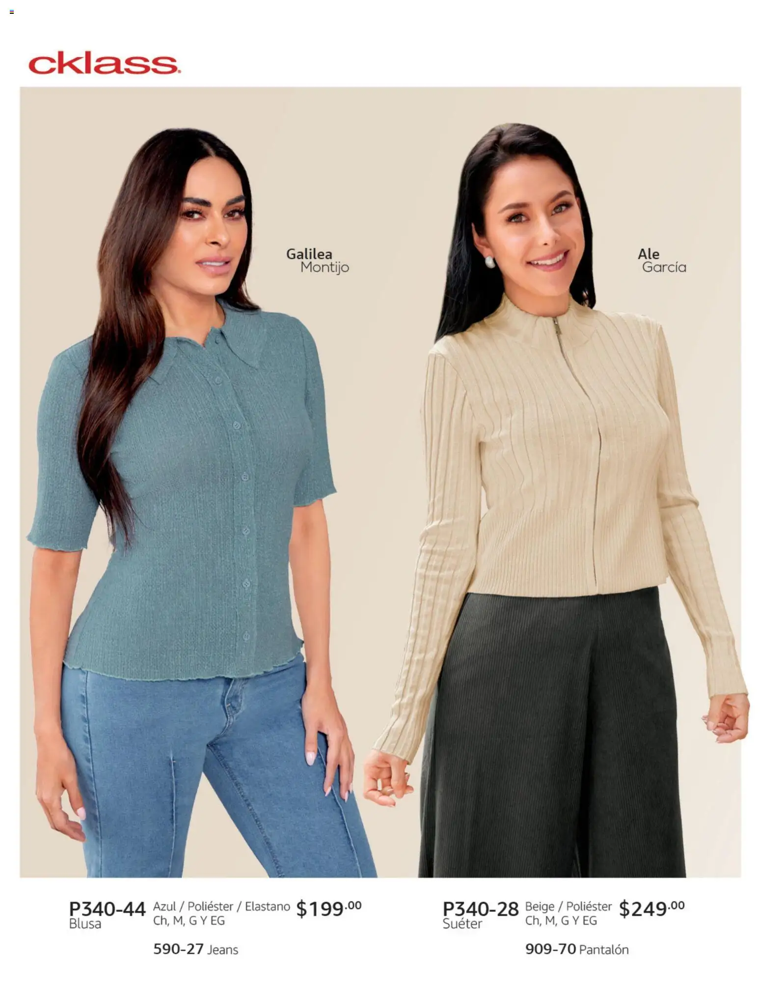 Nuevas ofertas de Cklass válidas en toda la República Mexicana desde el 02.01.2026. ¡Encuentra las mejores ofertas en Cklass catálogo Secrets! | Página: 373 | Productos: Blusa, Suéter