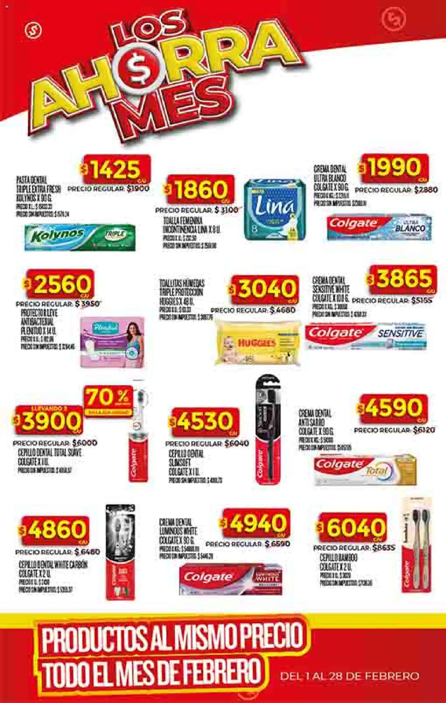 Supermercado DIA Ofertas │ válido desde el 11.02.2026 | Página: 45 | Productos: Cepillo, Pasta dental, Pasta, Crema