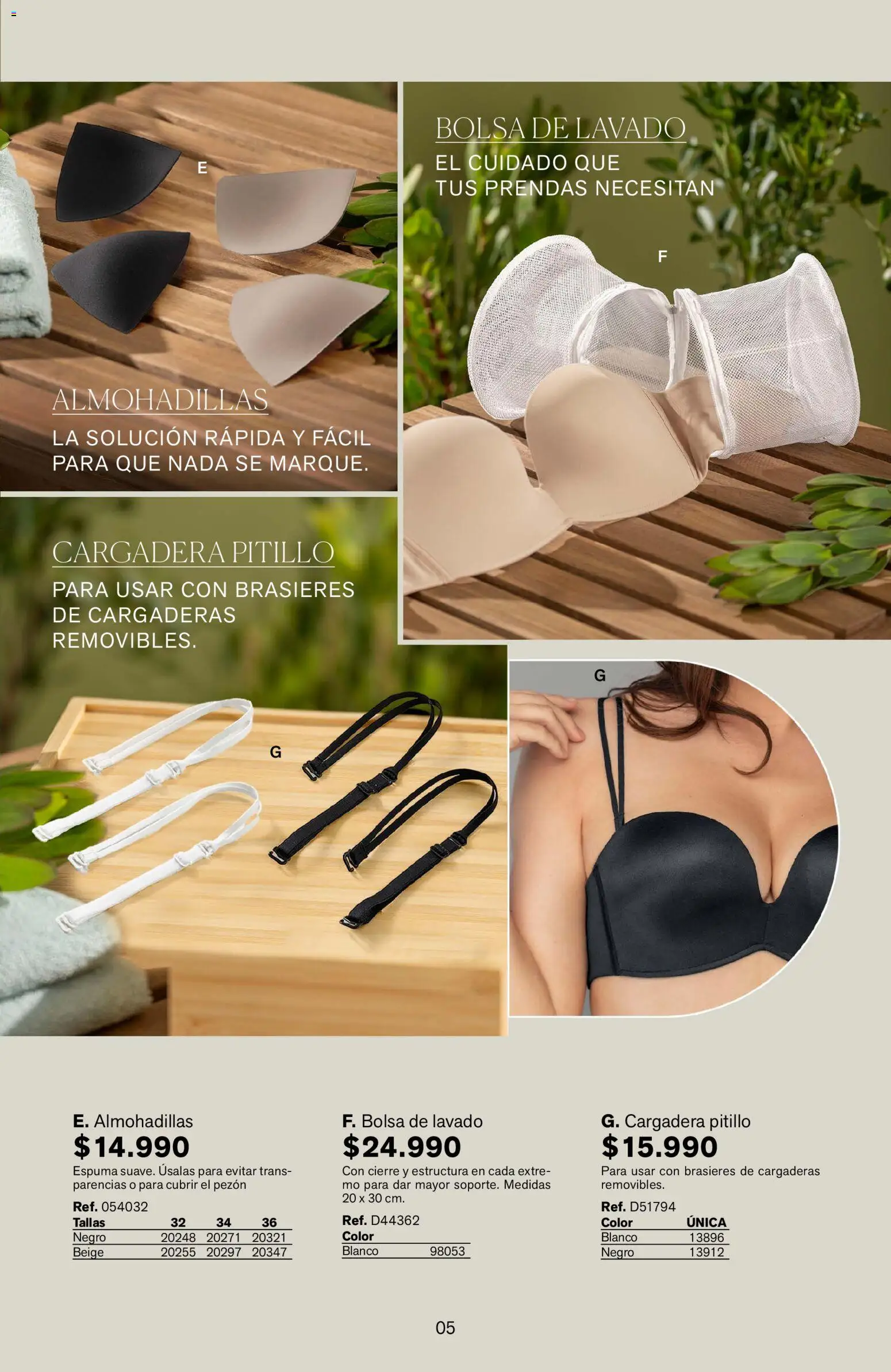 Leonisa revista - valida desde el 16.03.2026 | Página: 5 | Productos: Pitillo, Espuma, Bolsa