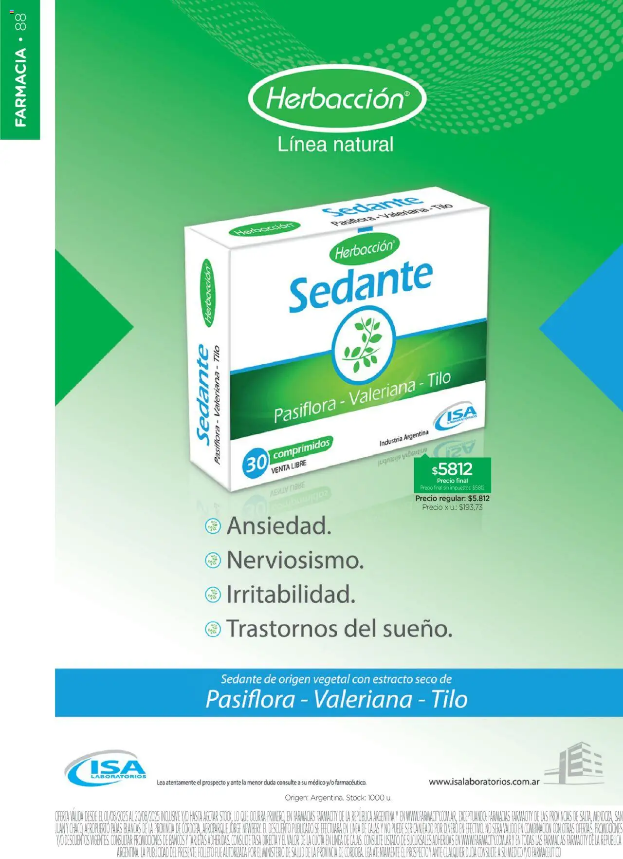 Farmacity catálogo │ válido desde el 01.08.2025 | Página: 88