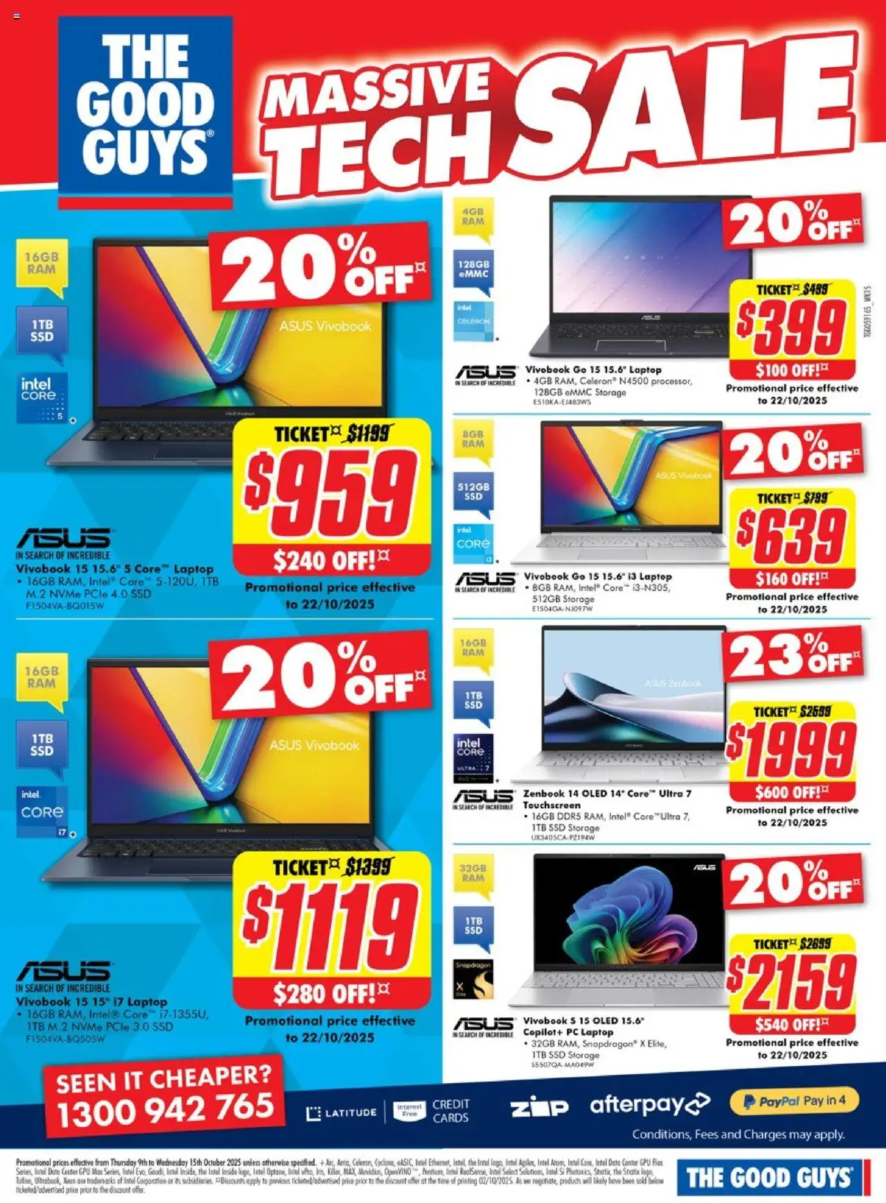 The Good Guys catalogue - valid from 08.10.2025 | Page: 5 | Products: Pc, Laptop