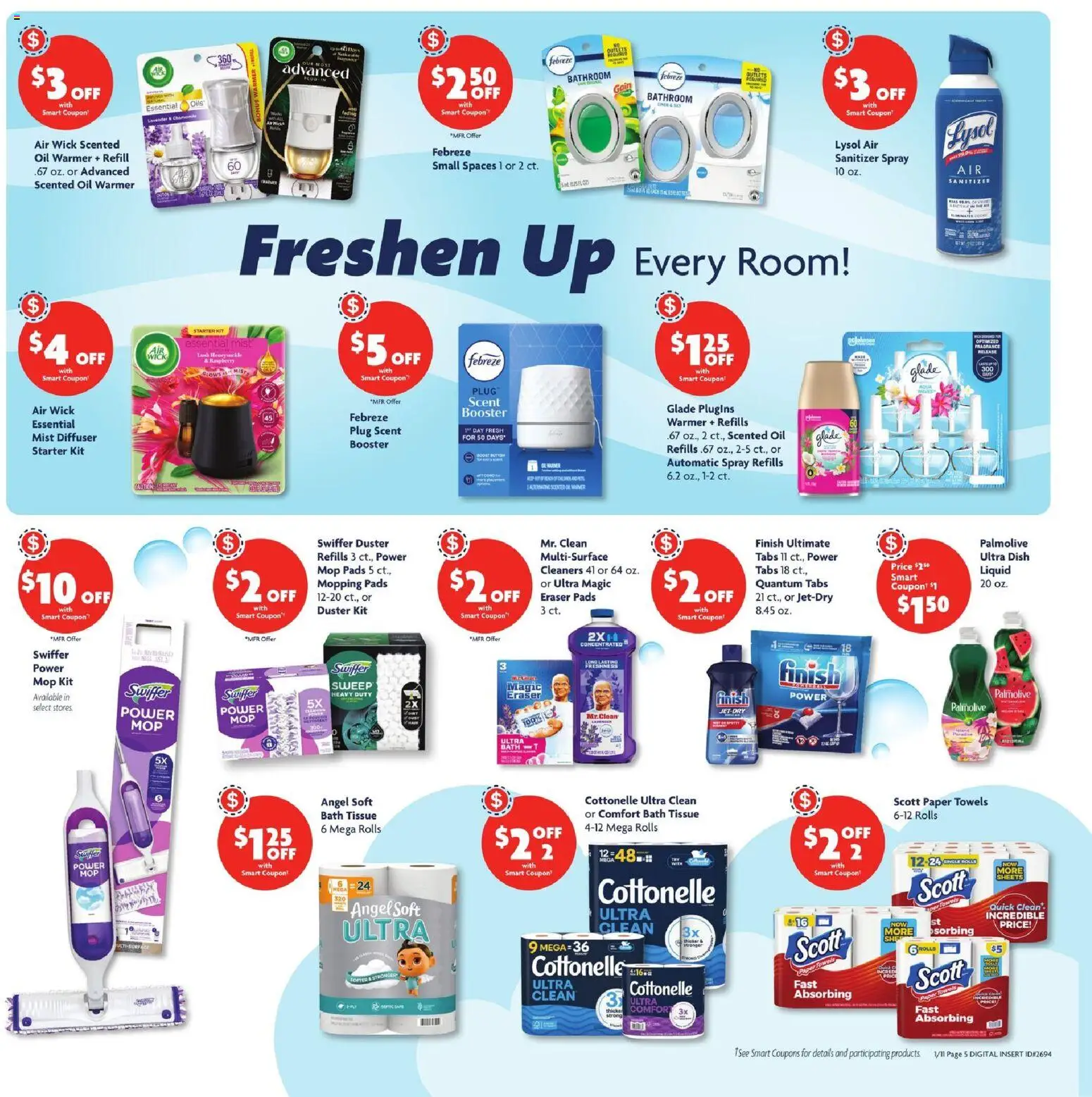 Family Dollar Weekly Ad - valid from 11.01.2026 | Page: 5 | Products: Bath, Oil, Starter, Raspberry