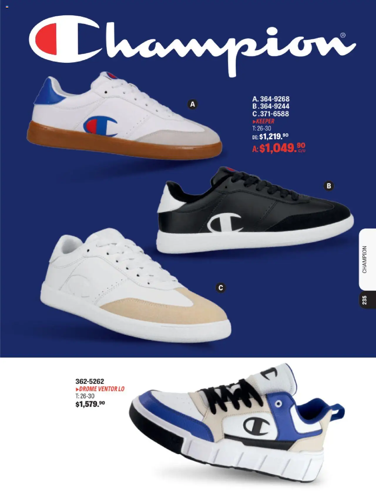 Nuevas ofertas de Andrea válidas en toda la República Mexicana desde el 13.08.2025. ¡Encuentra las mejores ofertas en Andrea - Catálogo Ferrato Sport! | Página: 94
