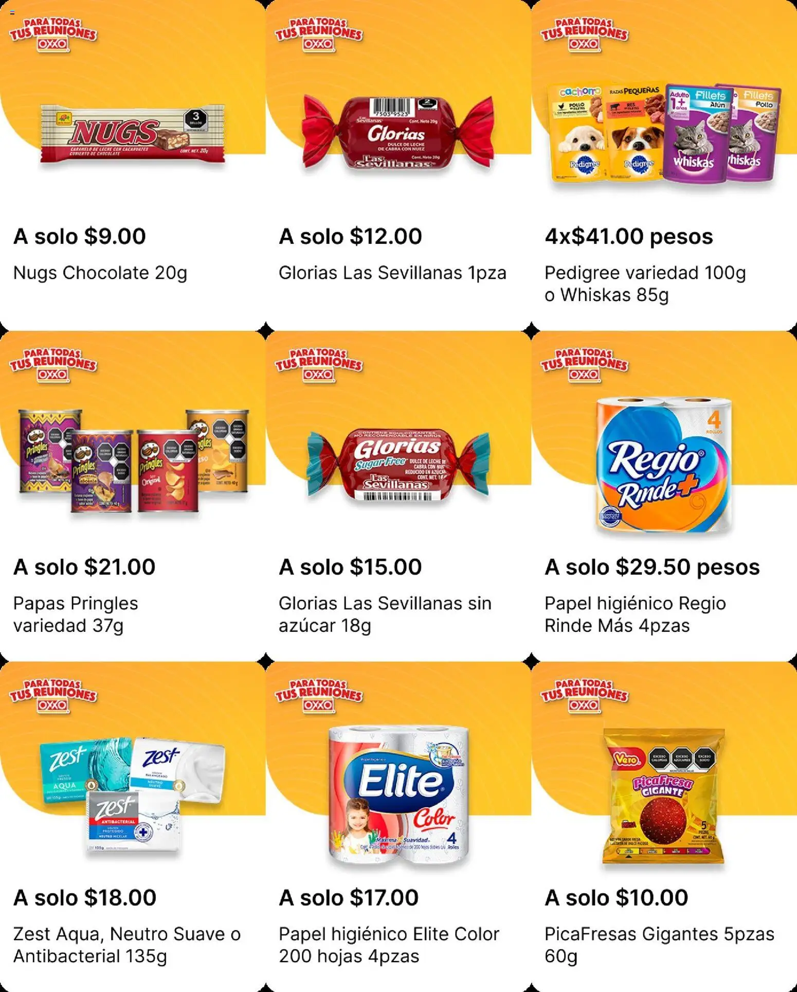 Nuevas ofertas de OXXO válidas en toda la República Mexicana desde el 16.10.2025. ¡Encuentra las mejores ofertas en OXXO folleto! | Página: 16 | Productos: Azúcar, Dulce de leche, Chocolate, Papel higiénico