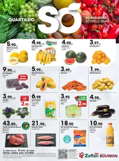 Zaffari - Ofertas Quarta do Só - RS - Pré-Visualização do folheto da loja Zaffari, válido de 04.02.2026