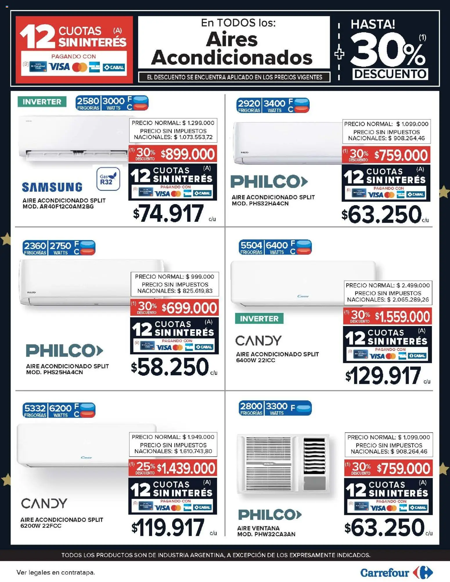 Carrefour ofertas │ válido desde el 26.12.2025 | Página: 28 | Productos: Aire acondicionado