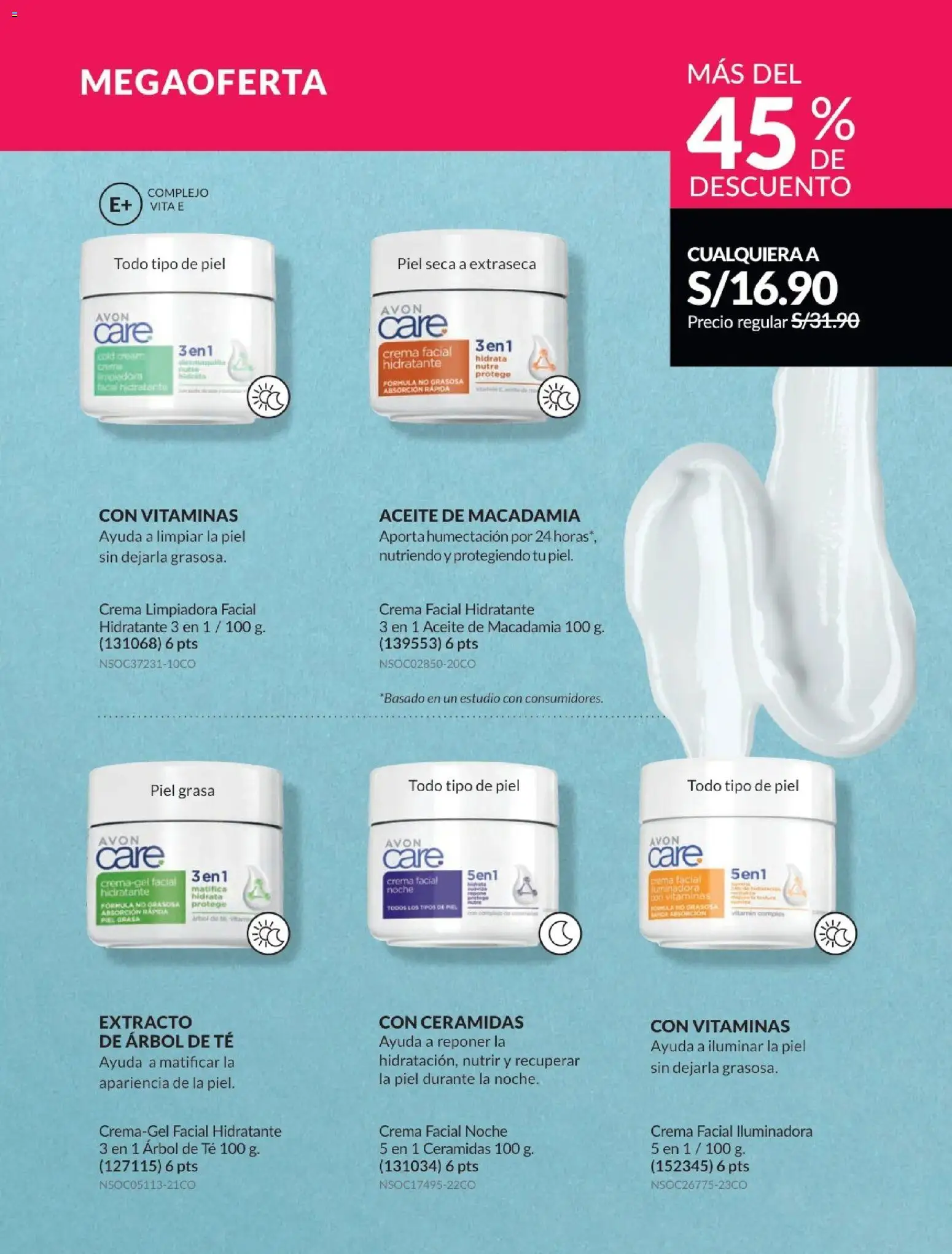 Catálogo Avon válido desde 10.03.2026 | Página: 241 | Productos: Aceite, Té, Crema