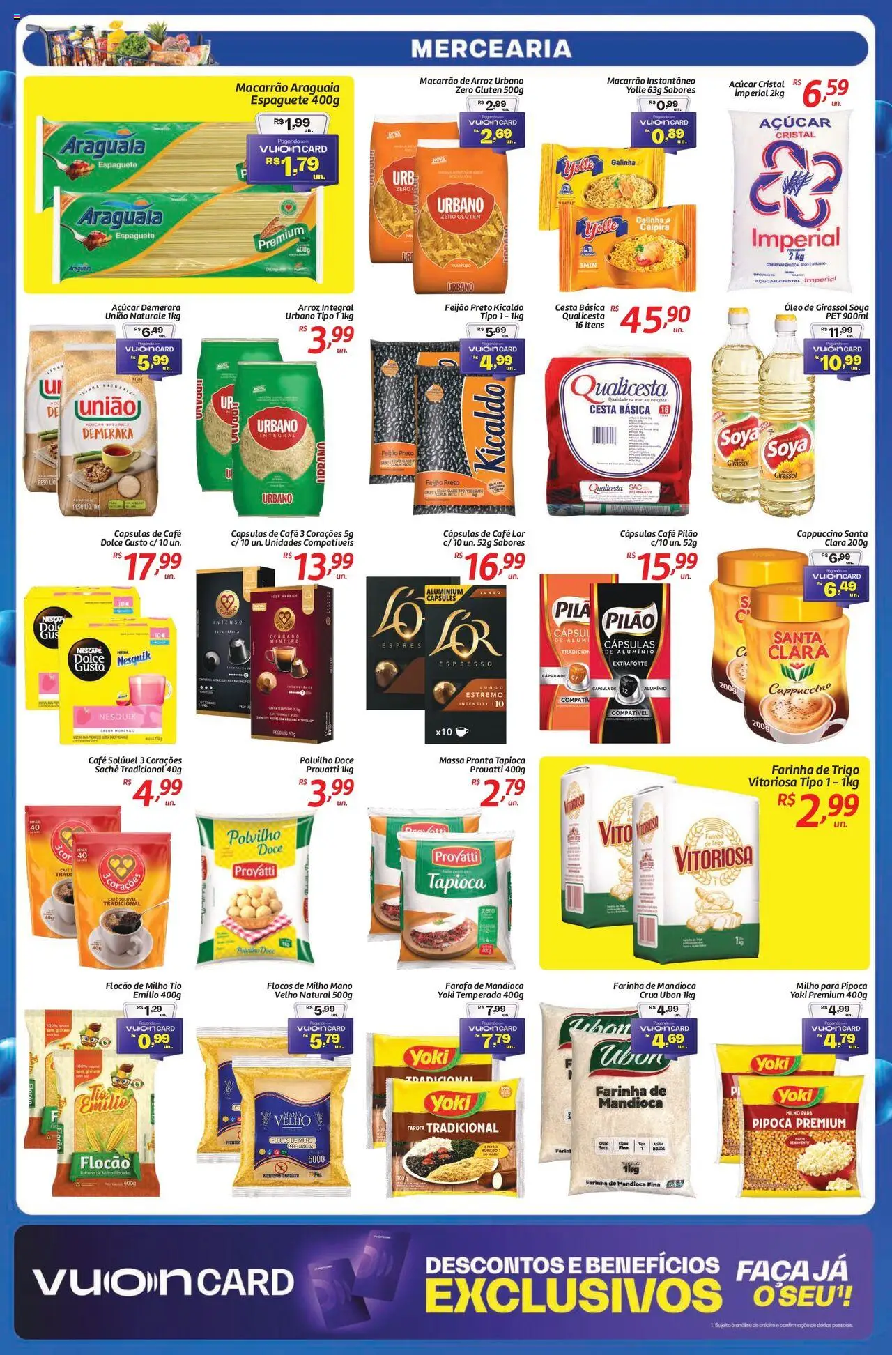 Comper Folheto - válido de 06.10.2025 | Página: 4 | Produtos: Açúcar demerara, Cesta, Óleo de girassol, Farofa
