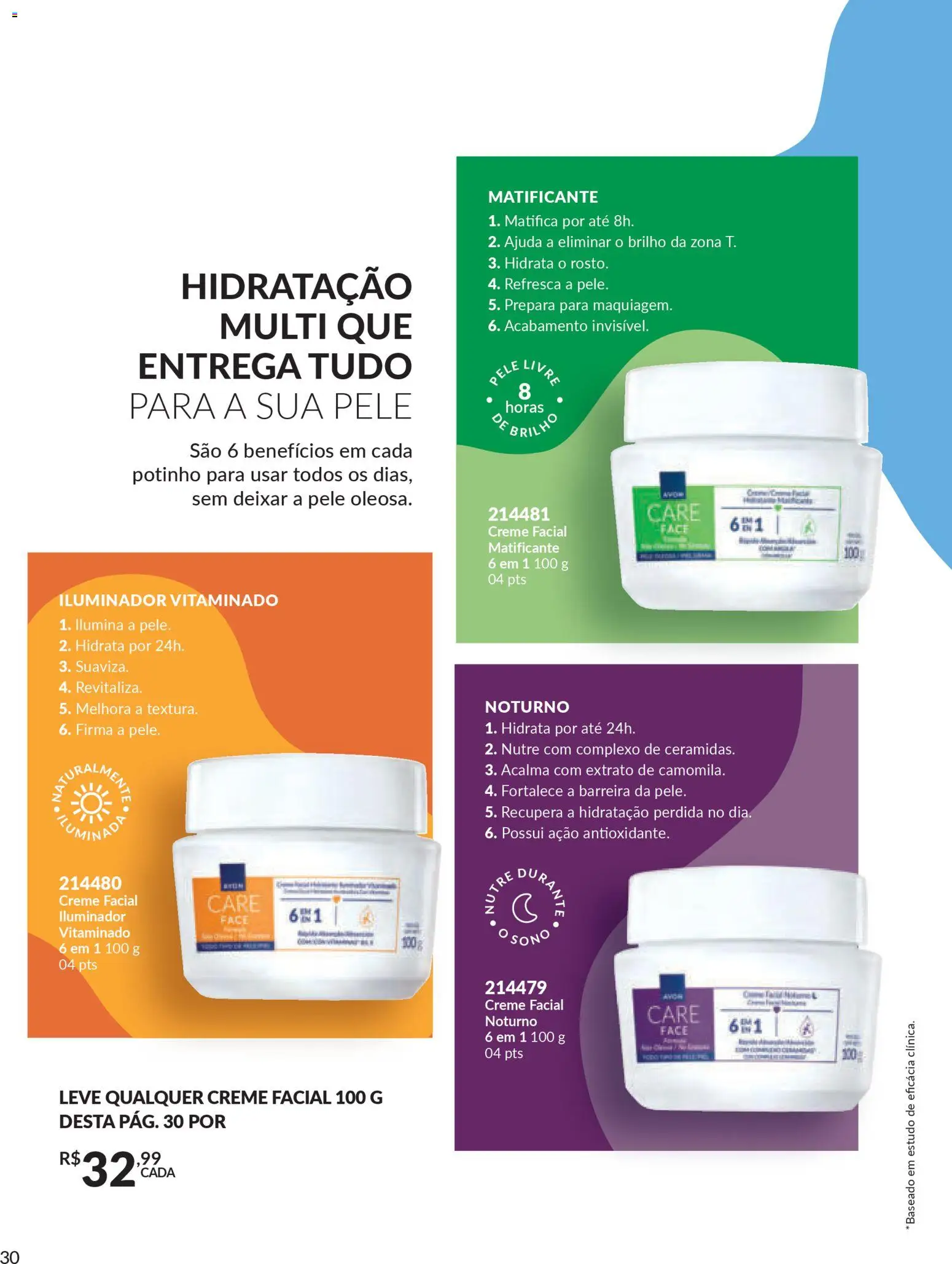 Avon Folheto - válido de 18.02.2026 | Página: 30 | Produtos: Creme, Iluminador