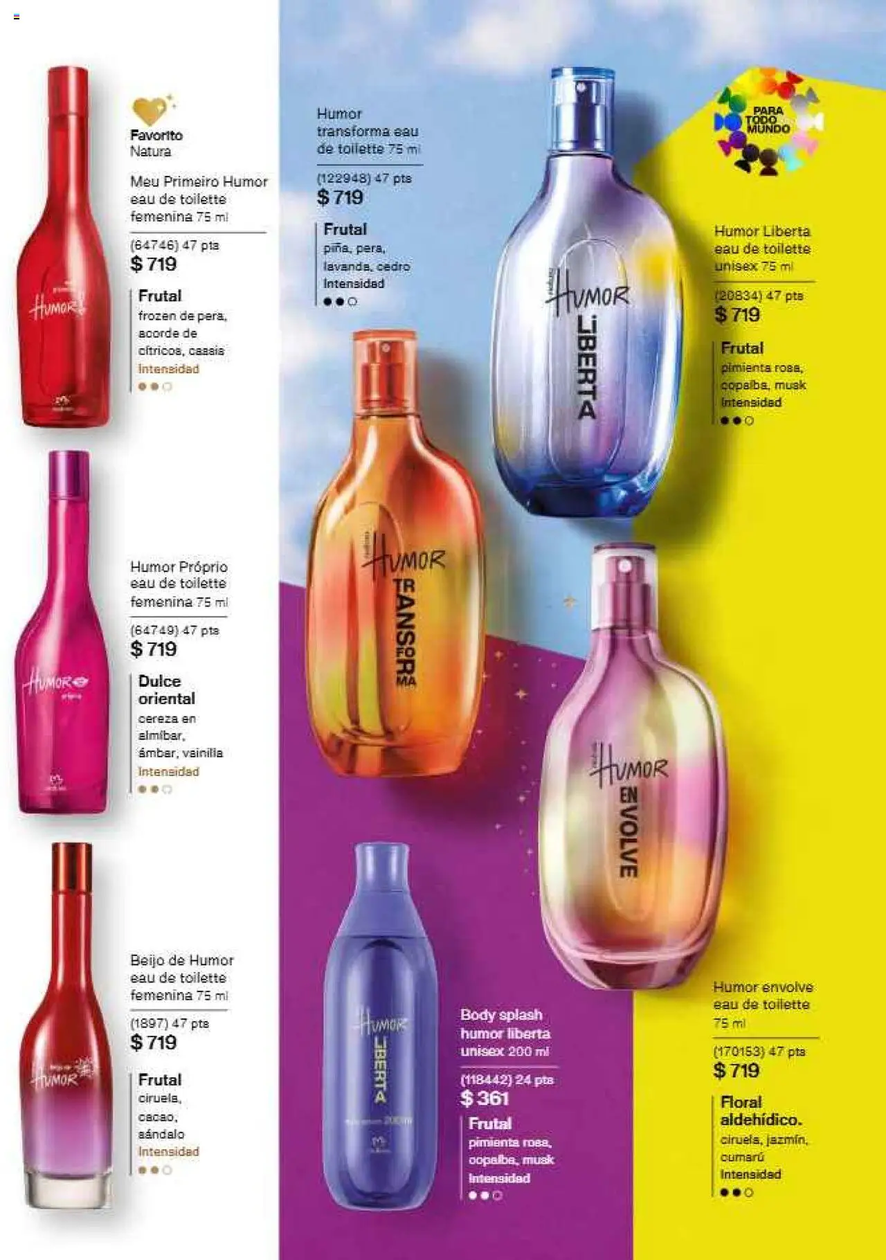 Nuevas ofertas de Natura válidas en toda la República Mexicana desde el 22.11.2025. ¡Encuentra las mejores ofertas en Natura campaña 17 2025! | Página: 67 | Productos: Pimienta, Body, Eau de toilette