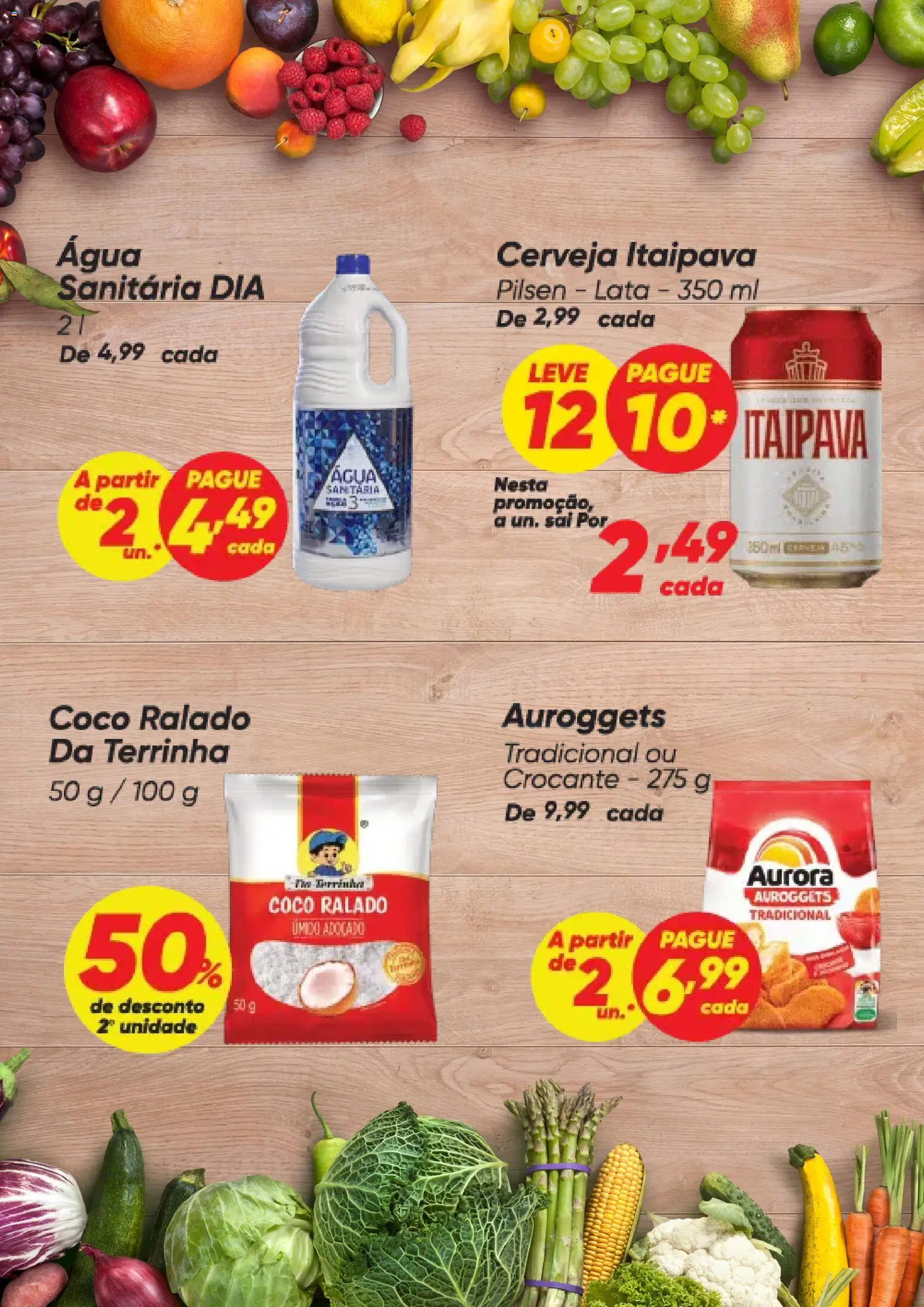 Dia Folheto - válido de 23.10.2025 | Página: 7 | Produtos: Coco, Cerveja, Água sanitária