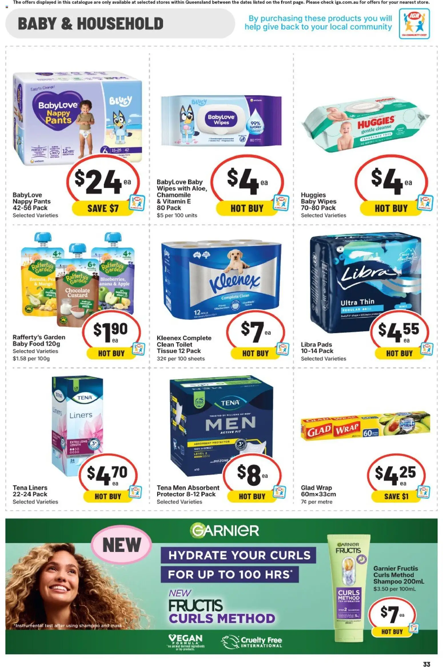 IGA catalogue - valid from 11.03.2026 | Page: 35 | Products: Household, Chocolate, Water, Pea