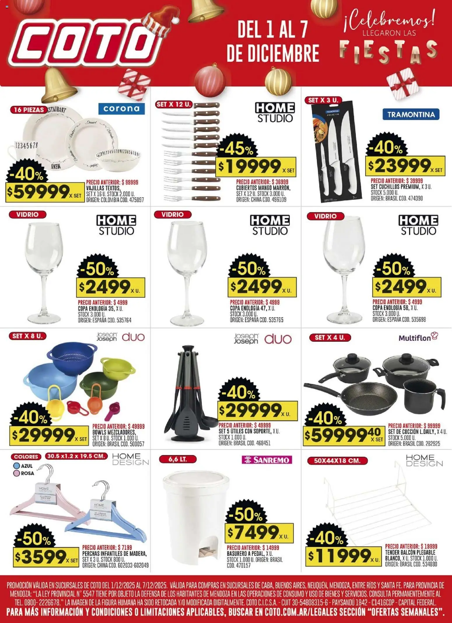 Coto - Ofertas Bazar │ válido desde el 01.12.2025 | Página: 1