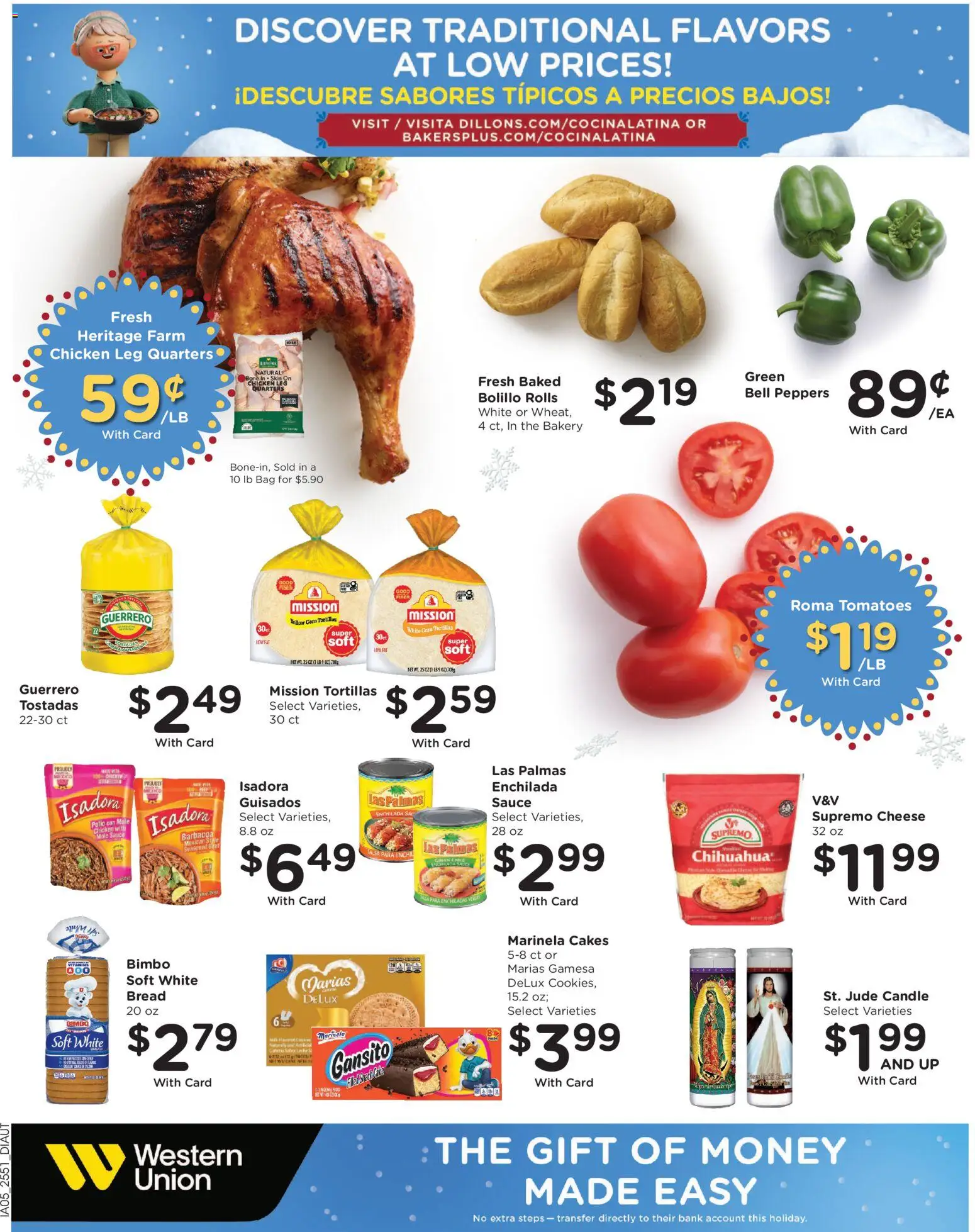 Baker's Weekly Ad - valid from 21.01.2026 | Page: 12 | Products: Corn, Cheese, Sauce, Bag