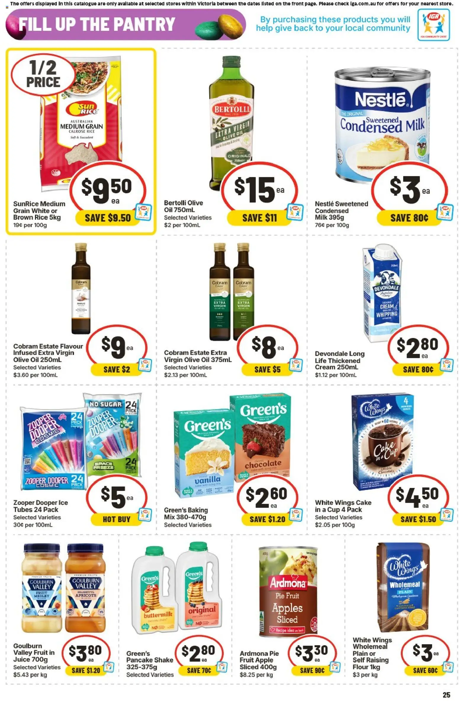 Ritchies catalogue - valid from 25.03.2026 | Page: 25 | Products: Chocolate, Rice, Sugar, Greens