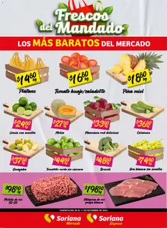 Vista previa de Soriana - Frescos del Mandado Mercado: Tamaulipas, nuevo folleto de la tienda, válido en México a partir del 10.12.2025