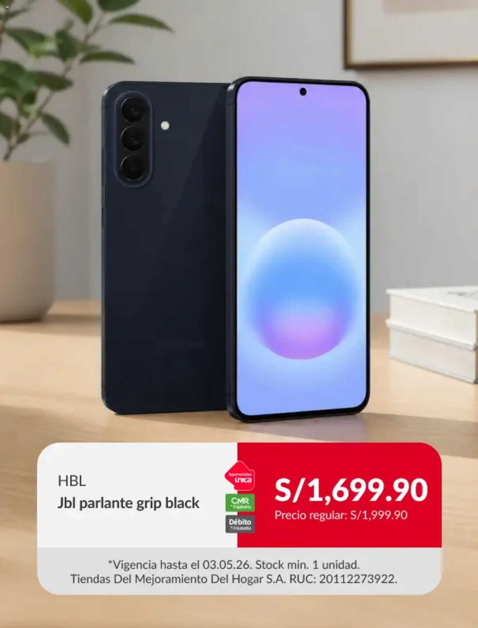 Catálogo Sodimac válido desde 27.04.2026 | Página: 5 | Productos: Parlante