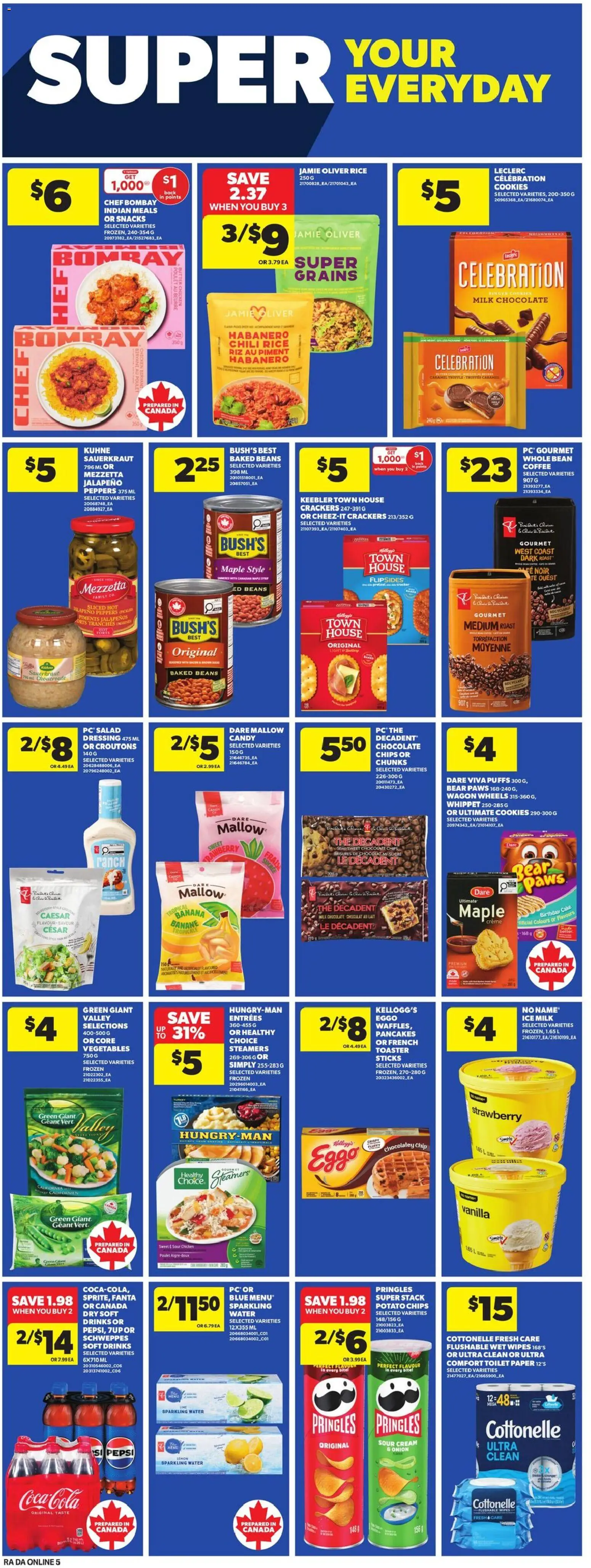 Atlantic Superstore flyer valid from 16.04.2026 | Page: 16 | Products: Rice, Chips, Salad, Toaster