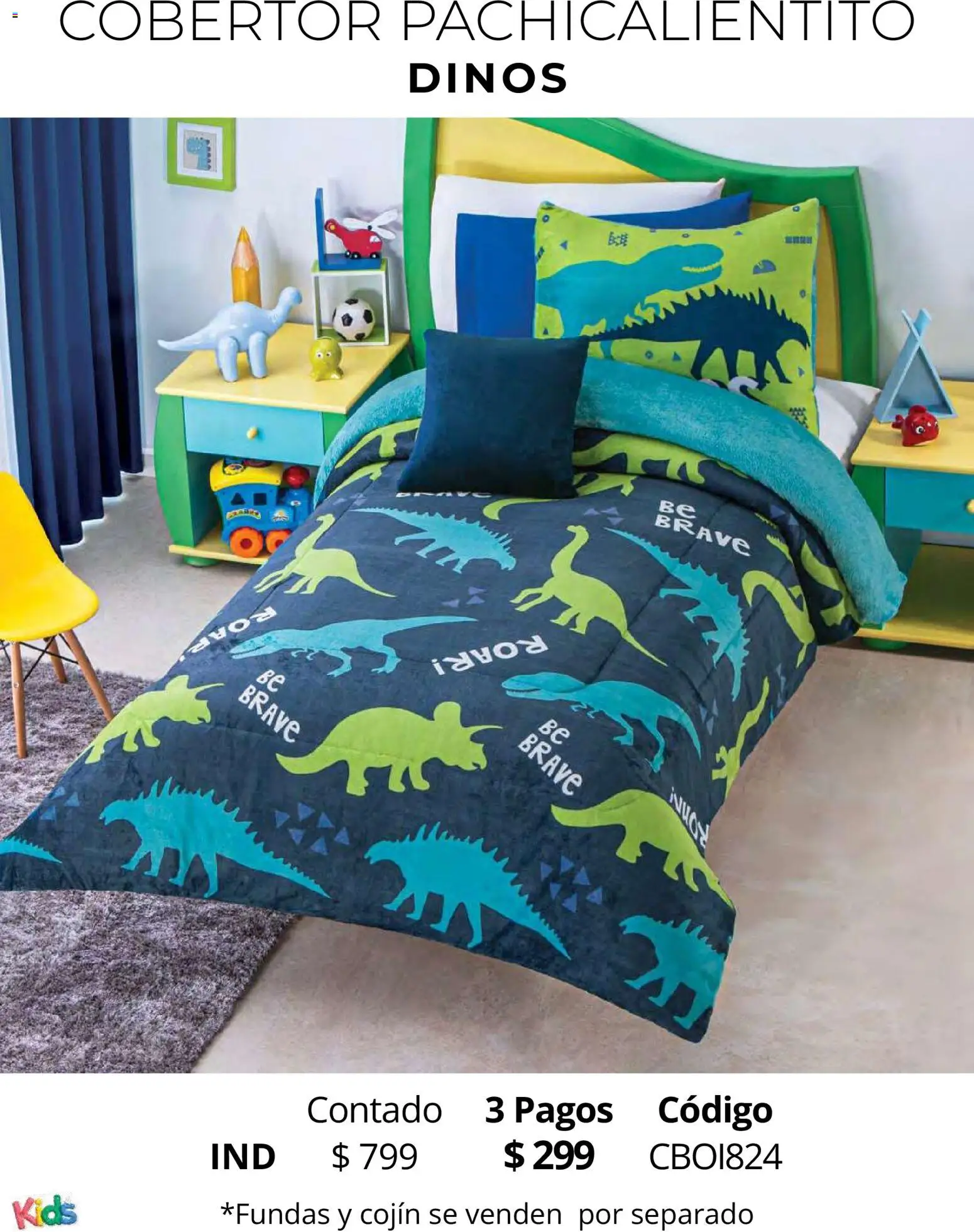 Nuevas ofertas de Colchas Concord válidas en toda la República Mexicana desde el 01.05.2026. ¡Encuentra las mejores ofertas en Colchas Concord catálogo Kids! | Página: 83 | Productos: Cobertor