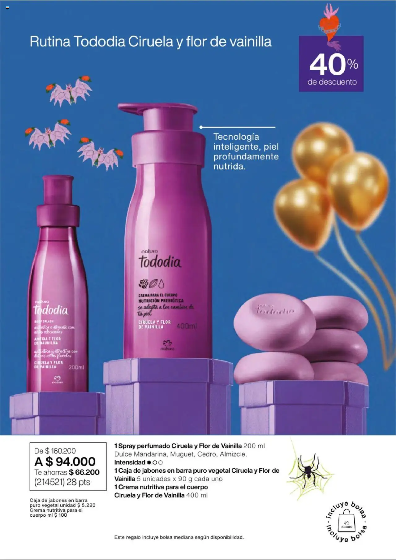 Natura revista - valida desde el 03.09.2025 | Página: 13 | Productos: Té, Crema, Bolsa, Body