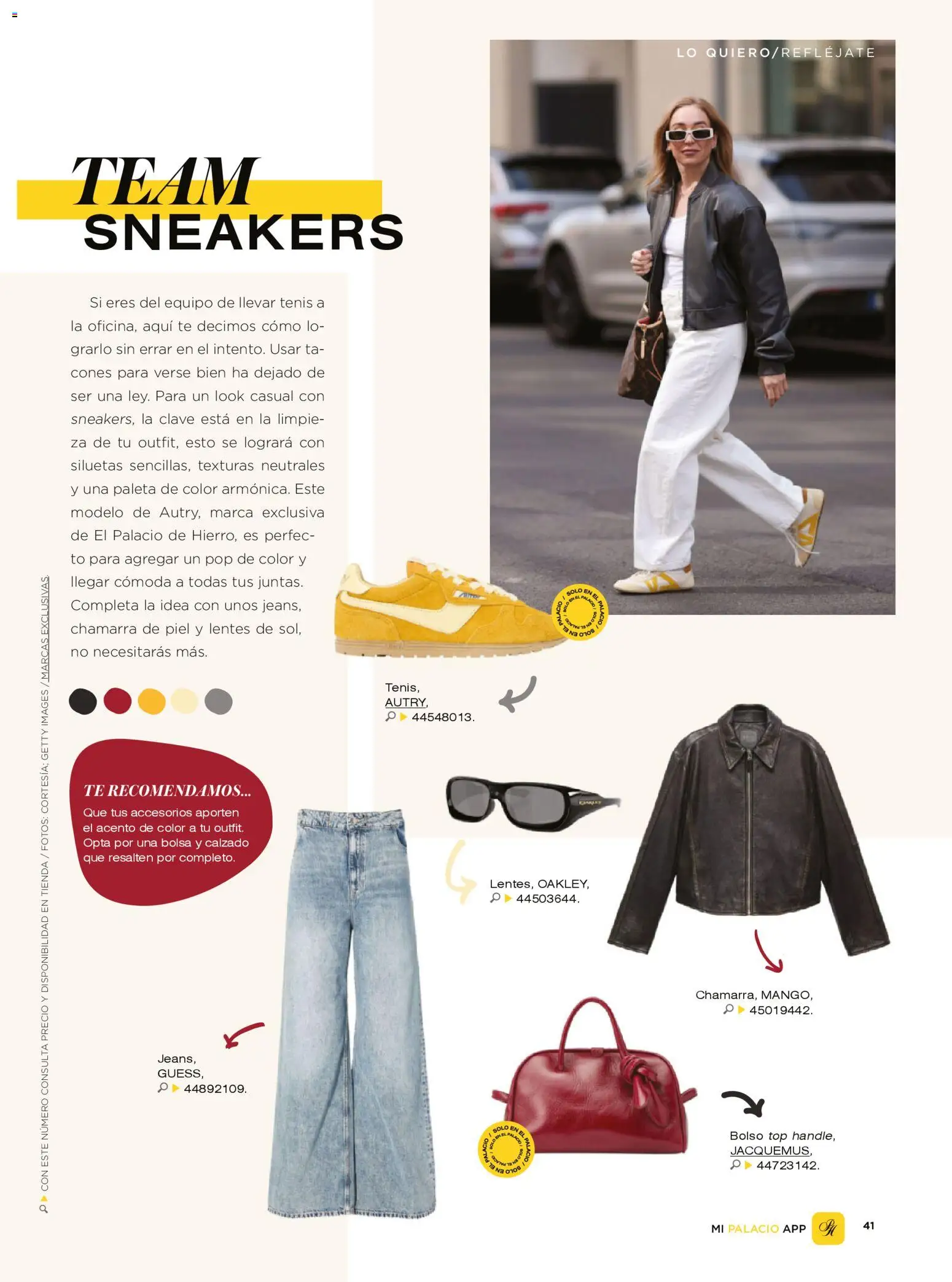 Nuevas ofertas de Palacio De Hierro válidas en toda la República Mexicana desde el 26.12.2025. ¡Encuentra las mejores ofertas en Palacio De Hierro catálogo! | Página: 43 | Productos: Tenis, Bolsa, Top, Té