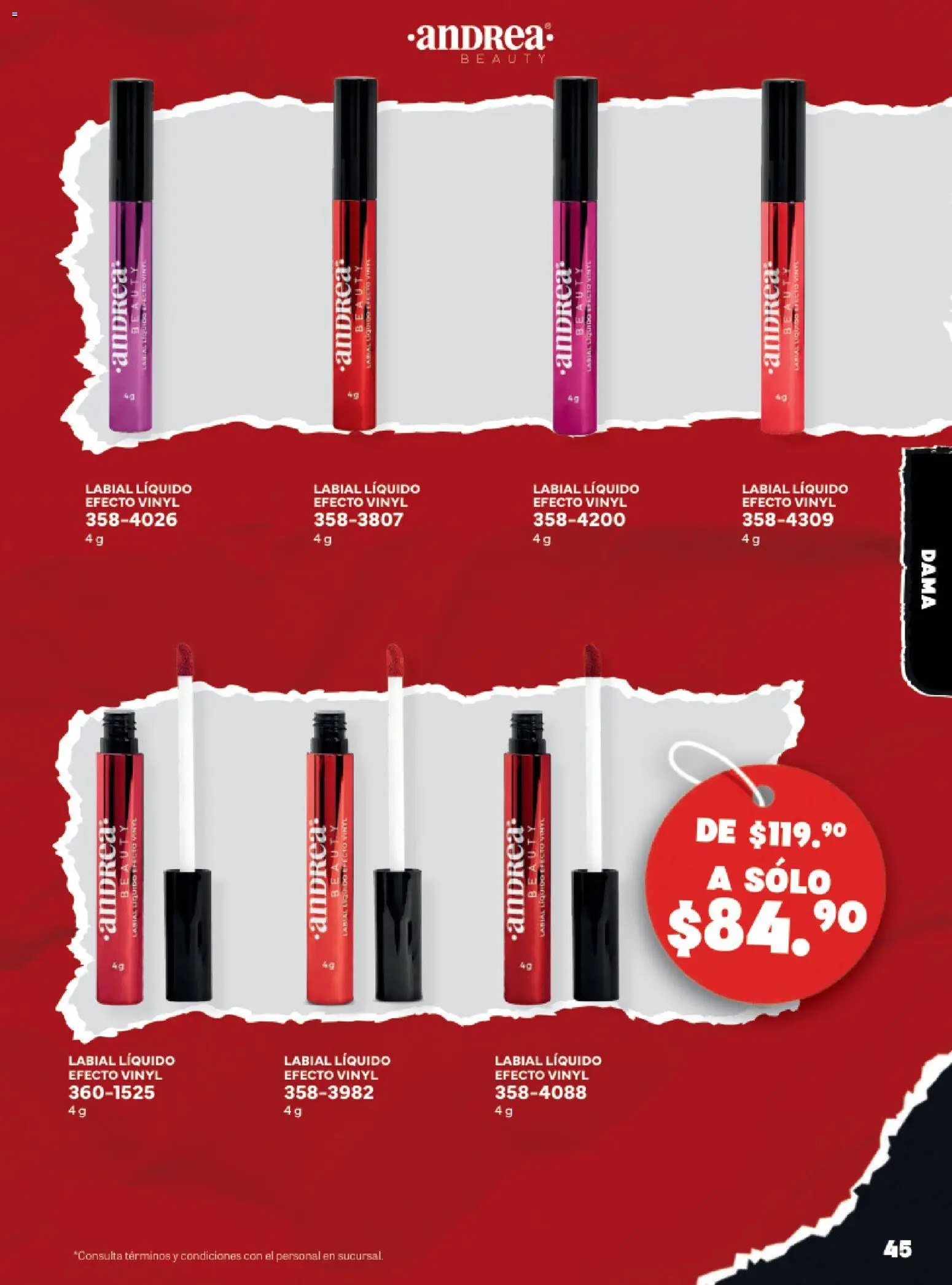 Nuevas ofertas de Andrea válidas en toda la República Mexicana desde el 02.11.2025. ¡Encuentra las mejores ofertas en Andrea Buen Fin ! | Página: 45