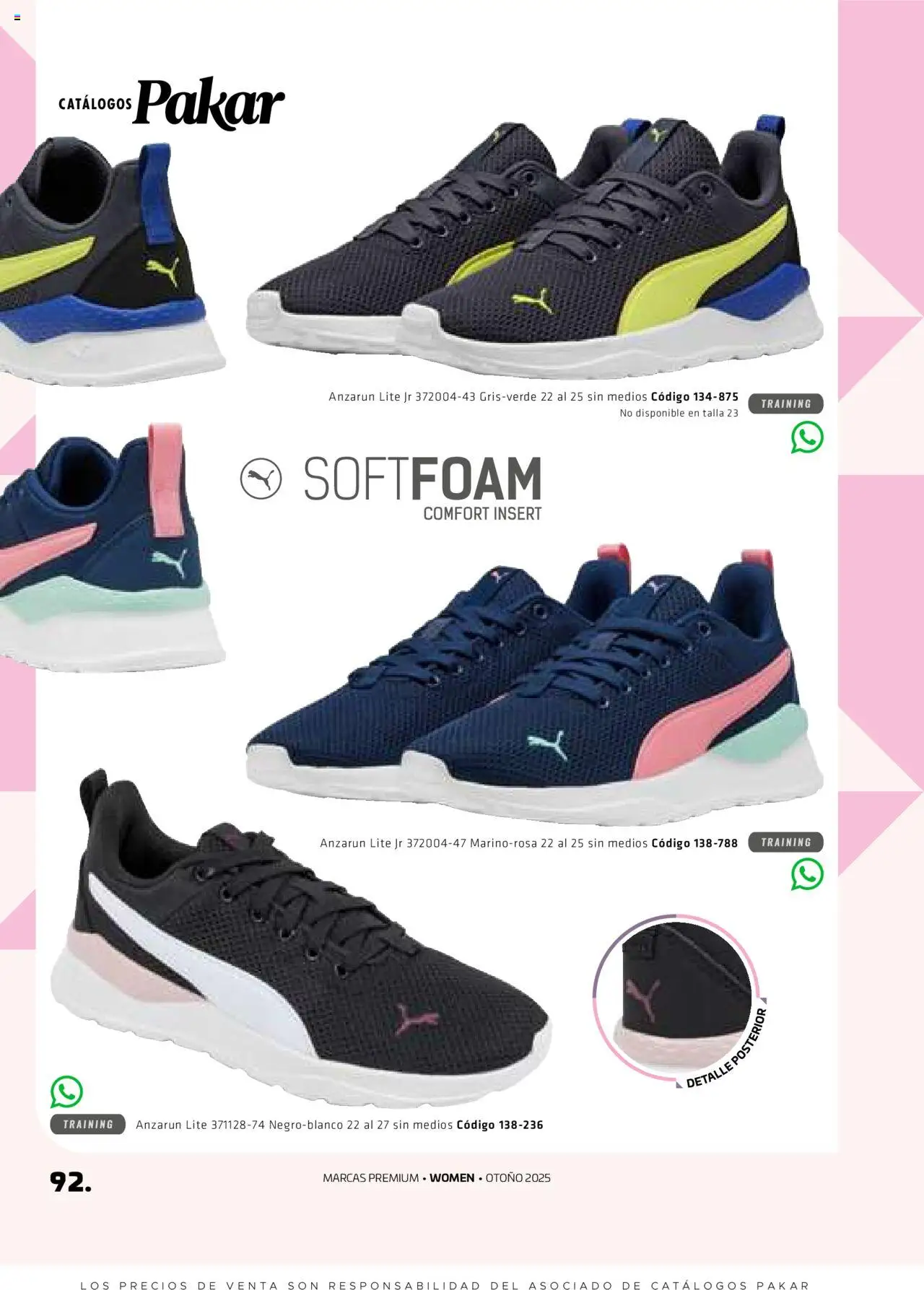 Nuevas ofertas de SC Pakar válidas en toda la República Mexicana desde el 29.08.2025. ¡Encuentra las mejores ofertas en SC Pakar - Catálogo Otoño Women! | Página: 92