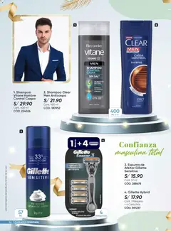 Vista previa de folleto Azzorti - Black Friday de la Azzorti válido desde 03.11.2025 | Página: 36 | Productos: Shampoo, Espuma de afeitar