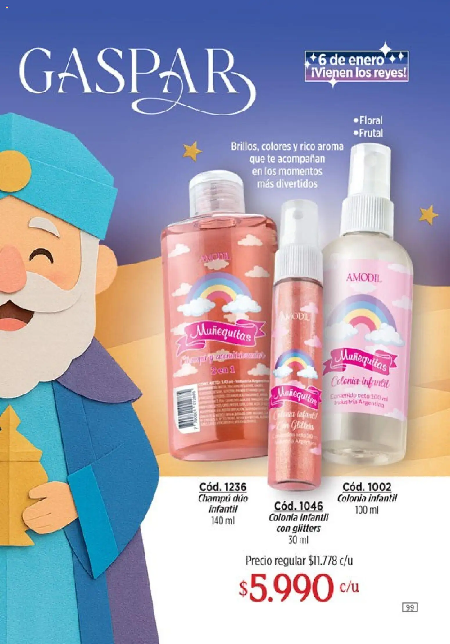 Amodil - Campaña 18/2025 │ válido desde el 30.11.2025 | Página: 99 | Productos: Champú, Té