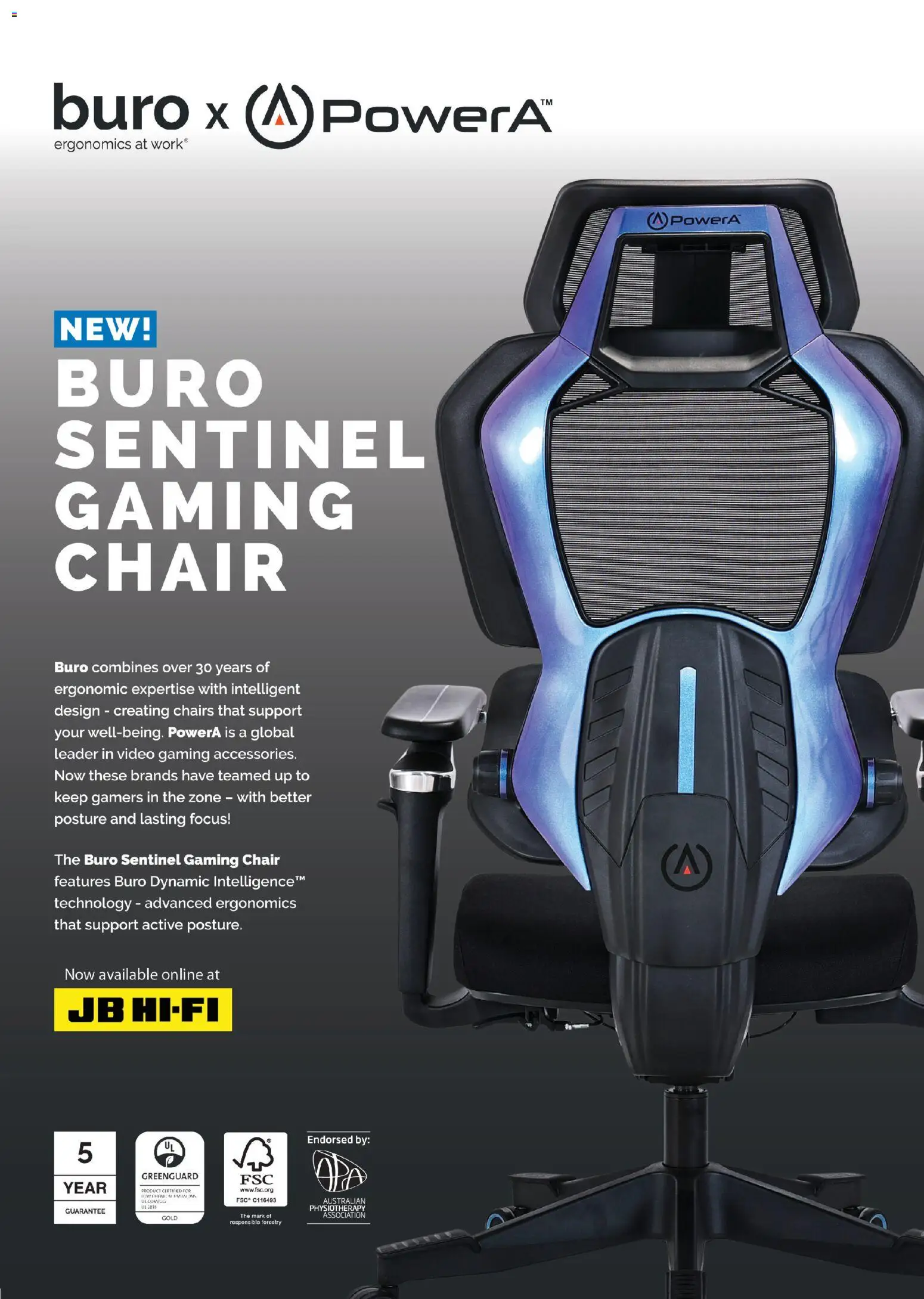 JB Hi-Fi catalogue - valid from 01.12.2025 | Page: 17 | Products: Chair, Ergonomic