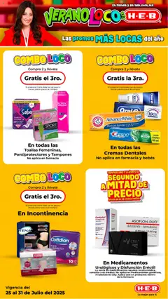 Nuevas ofertas de H-E-B válidas en toda la República Mexicana desde el 25.07.2025. ¡Encuentra las mejores ofertas en H-E-B folleto! | Página: 7