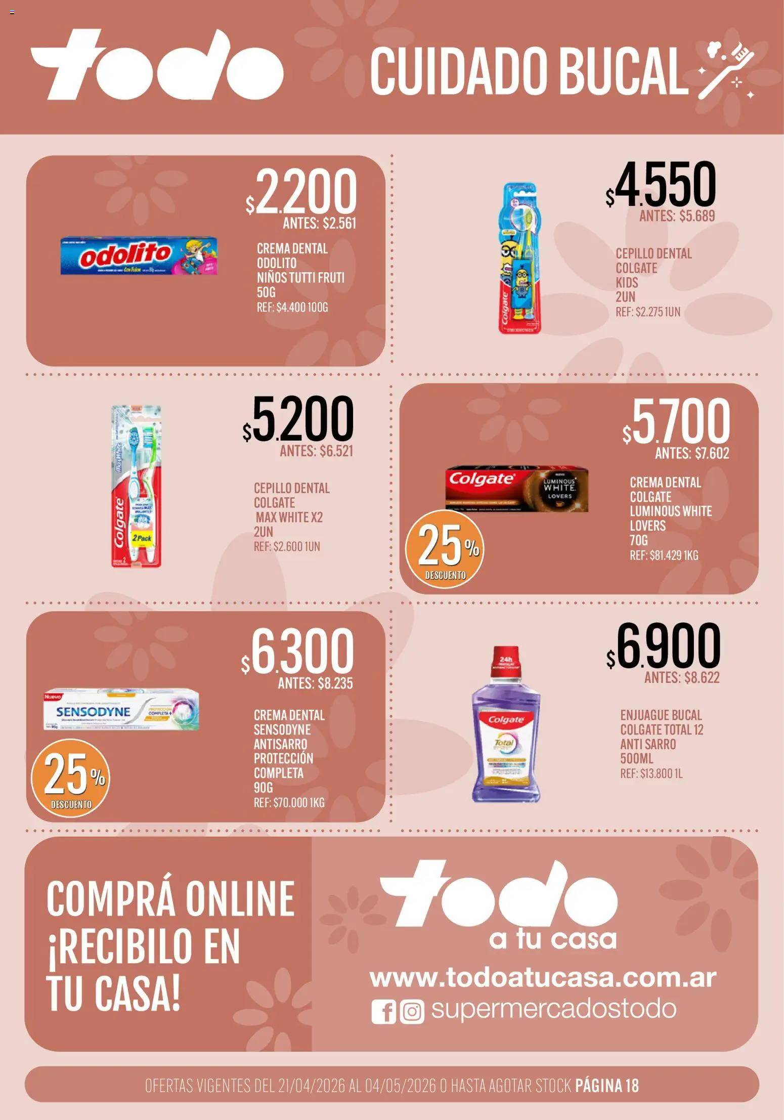 Supermercados TODO - Ofertas de 21/04/2026 ✳️ Obtenga un descuento limitado hoy mismo | Argentina