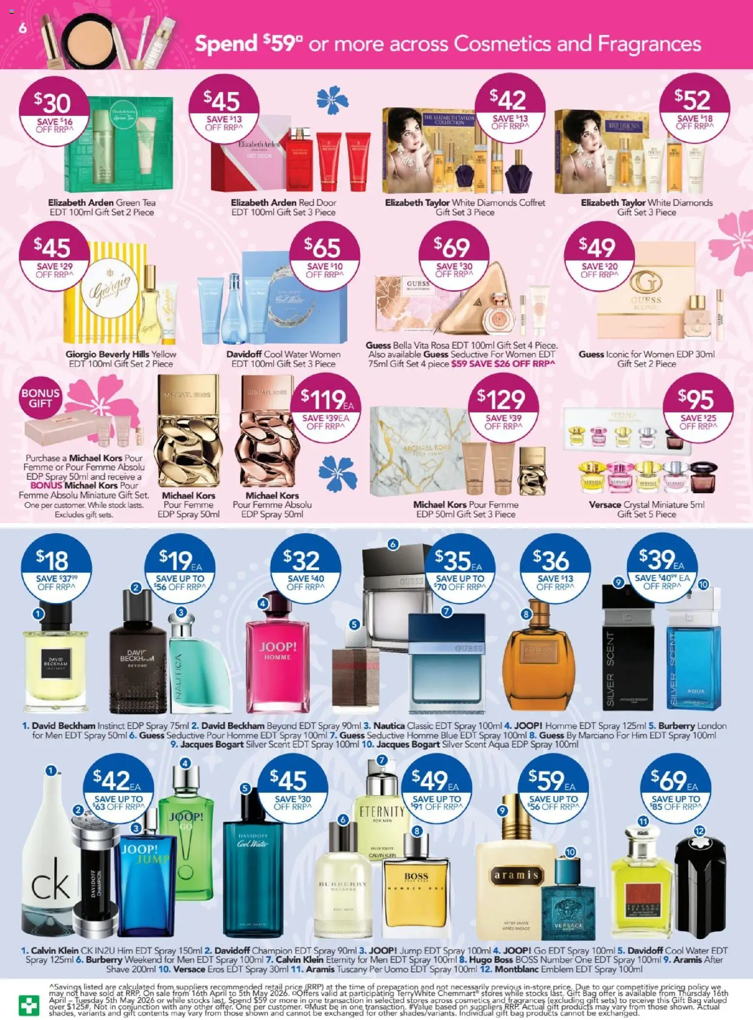 Terry White catalogue - valid from 16.04.2026 | Page: 6 | Products: Door, Tea, Water, Bag