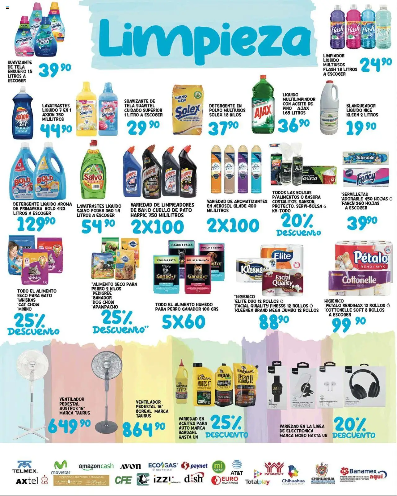 Nuevas ofertas de Alsuper válidas en toda la República Mexicana desde el 05.08.2025. ¡Encuentra las mejores ofertas en Alsuper - Folleto! | Página: 5 | Productos: Detergente, Lavavajillas, Polvo, Servilletas
