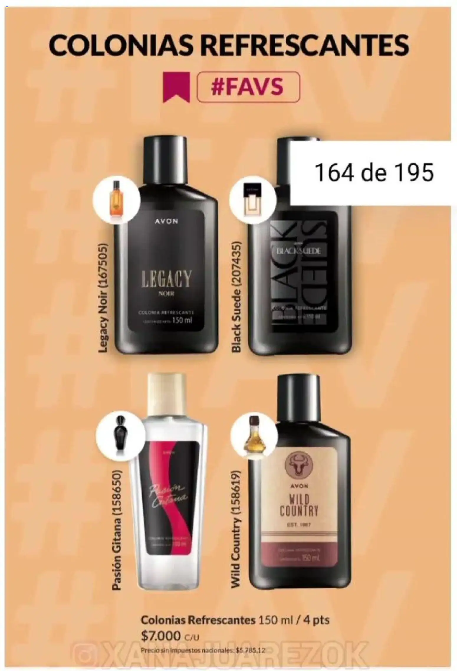 Catálogo AVON Campaña 1/2026 │ válido desde el 01.01.2026 | Página: 154