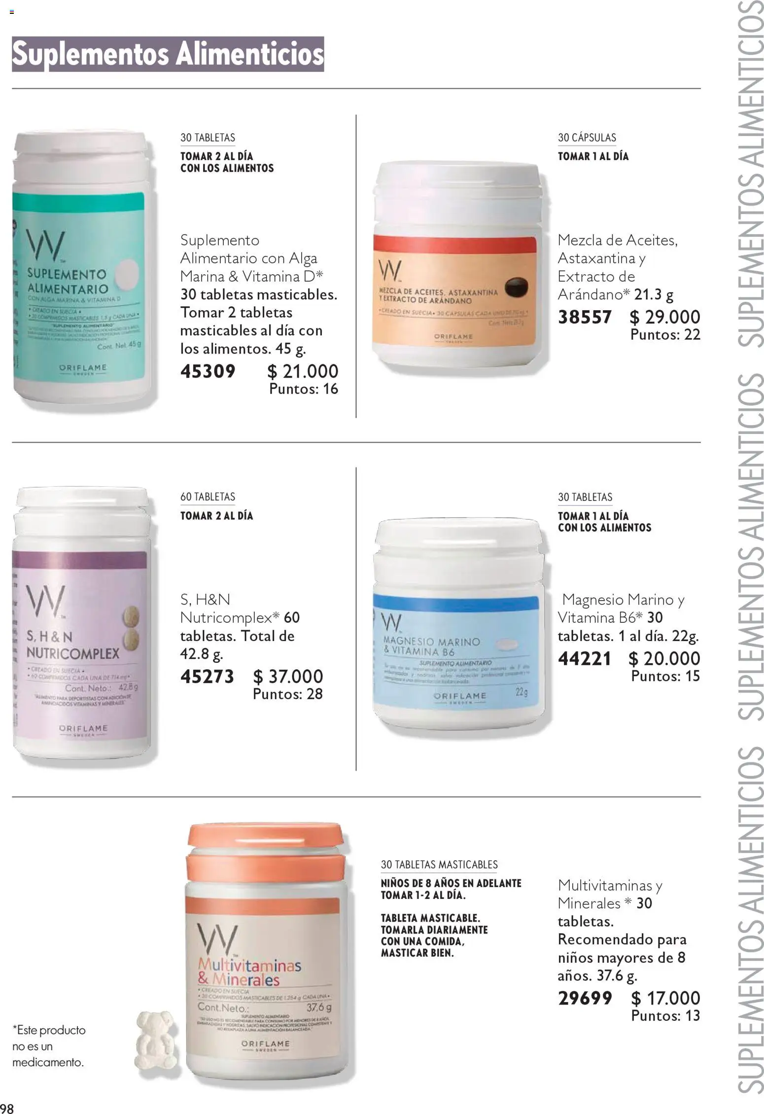 Oriflame catálogo │ válido desde el 06.12.2025 | Página: 98 | Productos: Tableta