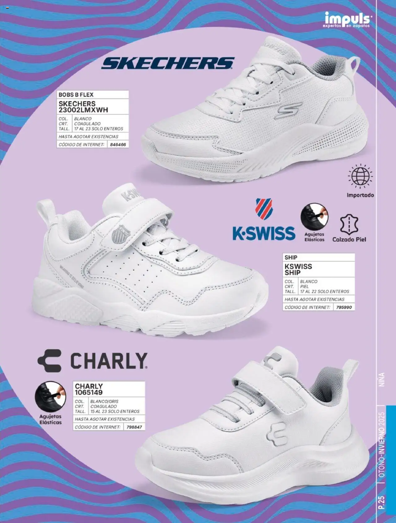 Nuevas ofertas de Impuls válidas en toda la República Mexicana desde el 07.07.2025. ¡Encuentra las mejores ofertas en Impuls catálogo Niña Otoño-Invierno 2025! | Página: 27 | Productos: Zapatos