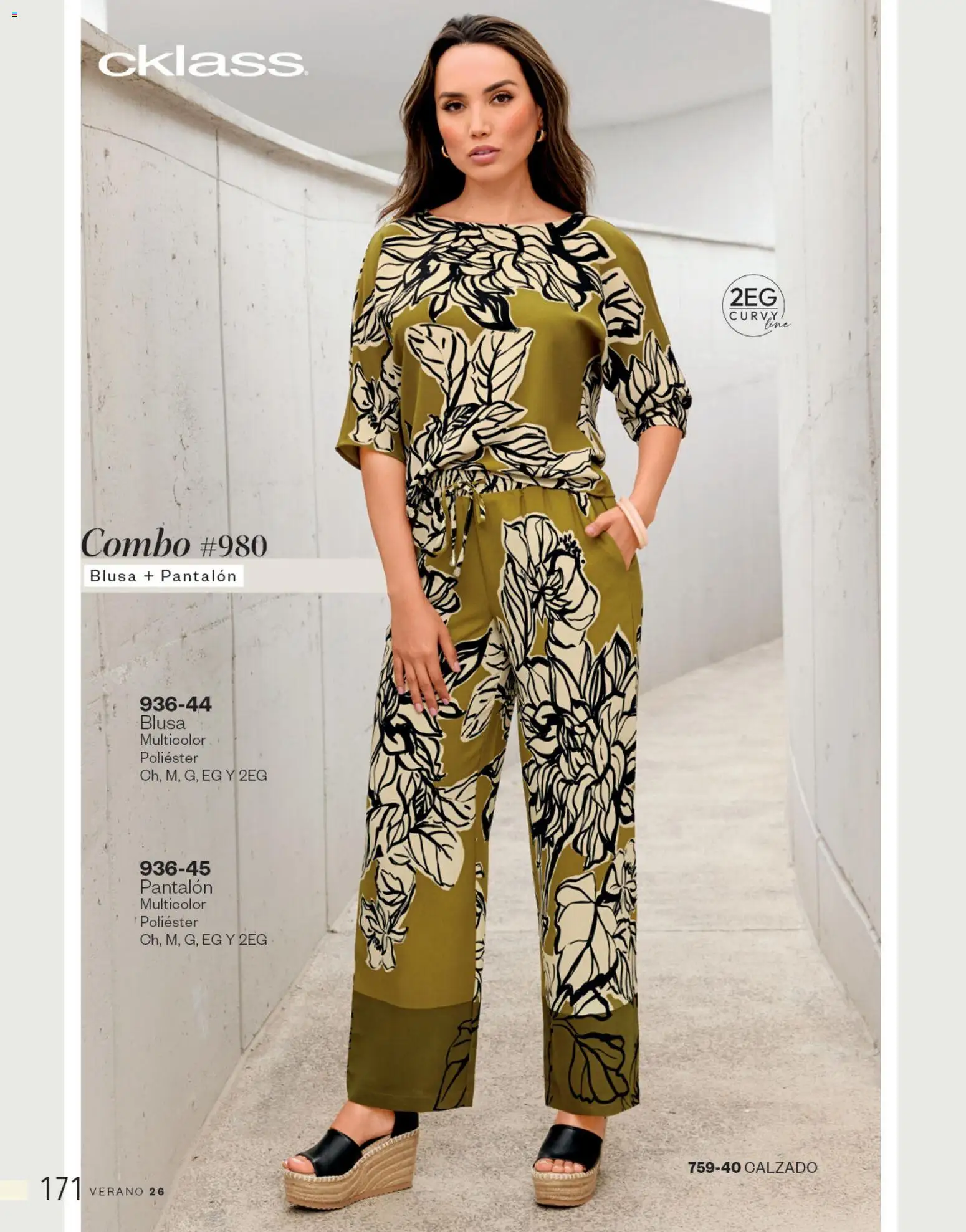 Nuevas ofertas de Cklass válidas en toda la República Mexicana desde el 05.03.2026. ¡Encuentra las mejores ofertas en Cklass catálogo Complemento Verano Ropa! | Página: 172 | Productos: Blusa