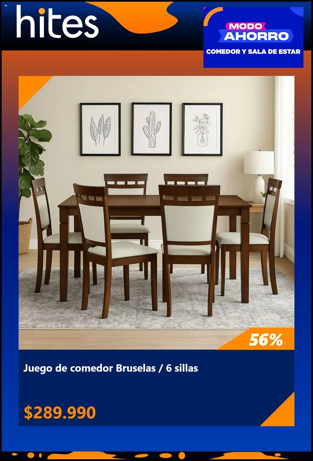 Hites ofertas  │ válido desde el 23.09.2025 | Página: 6 | Productos: Juego de comedor